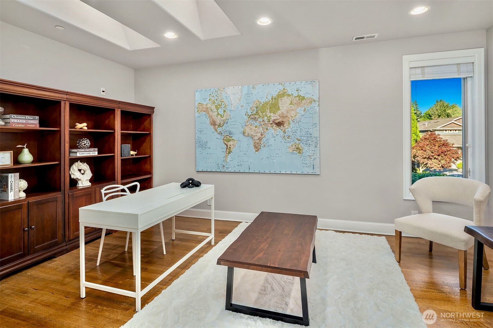 Enormous walk-in closet in the primary retreat