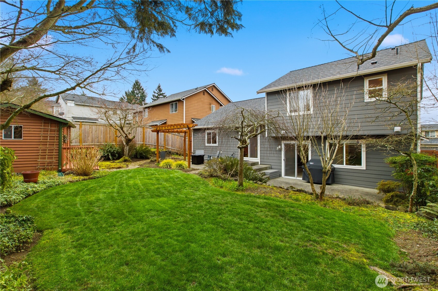 Mature landscaping and lots of privacy can be found at this amazing Lakeland home.