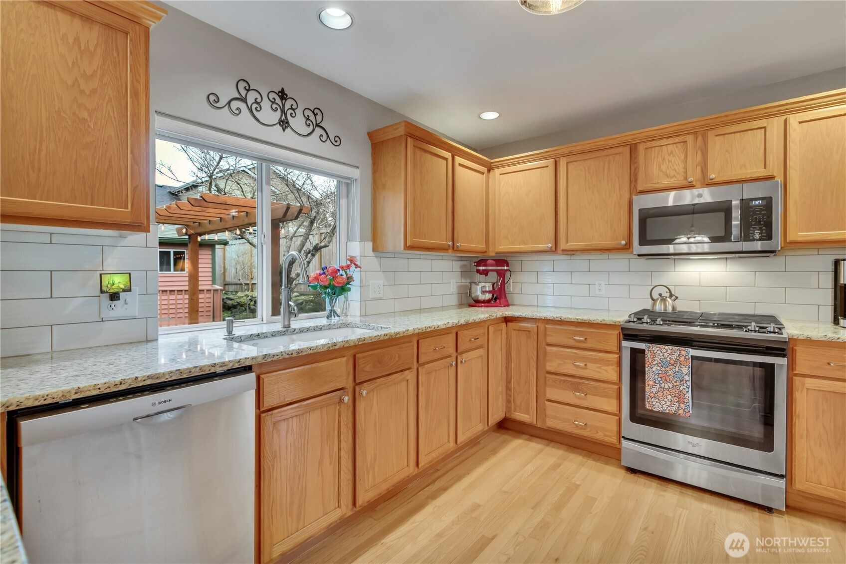 All appliances stay.