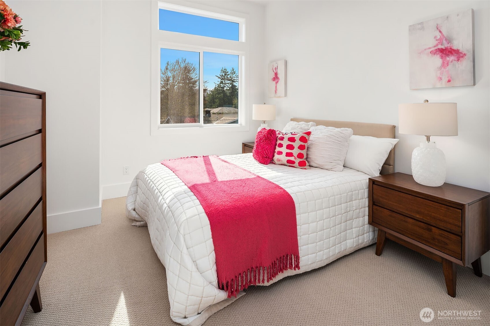 Upper level spare bedroom in