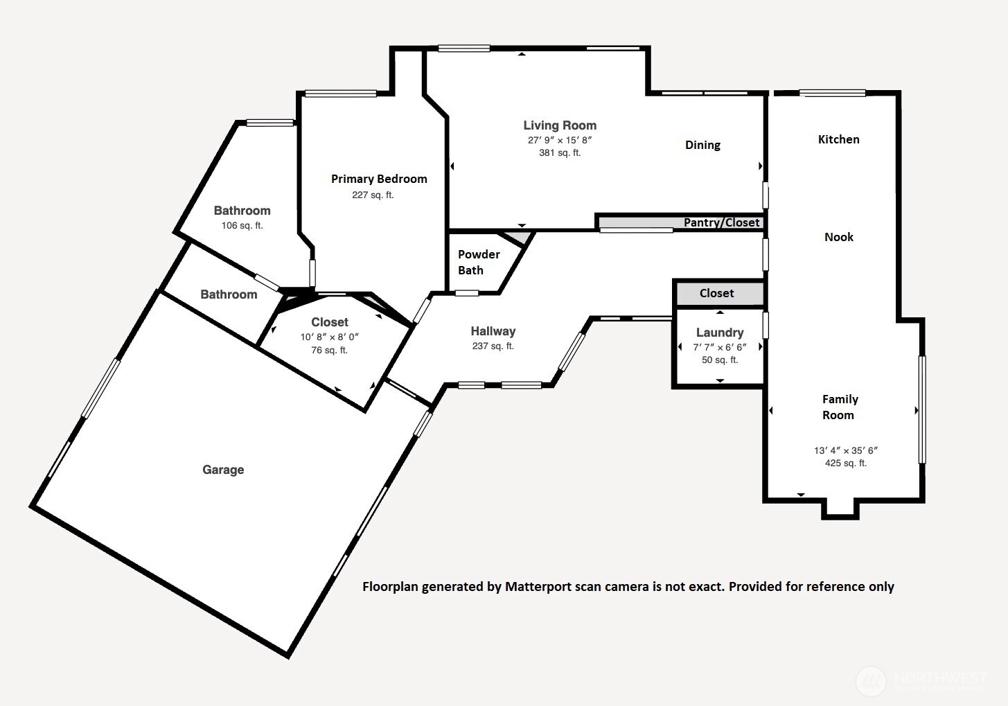 Main Level Floorplan