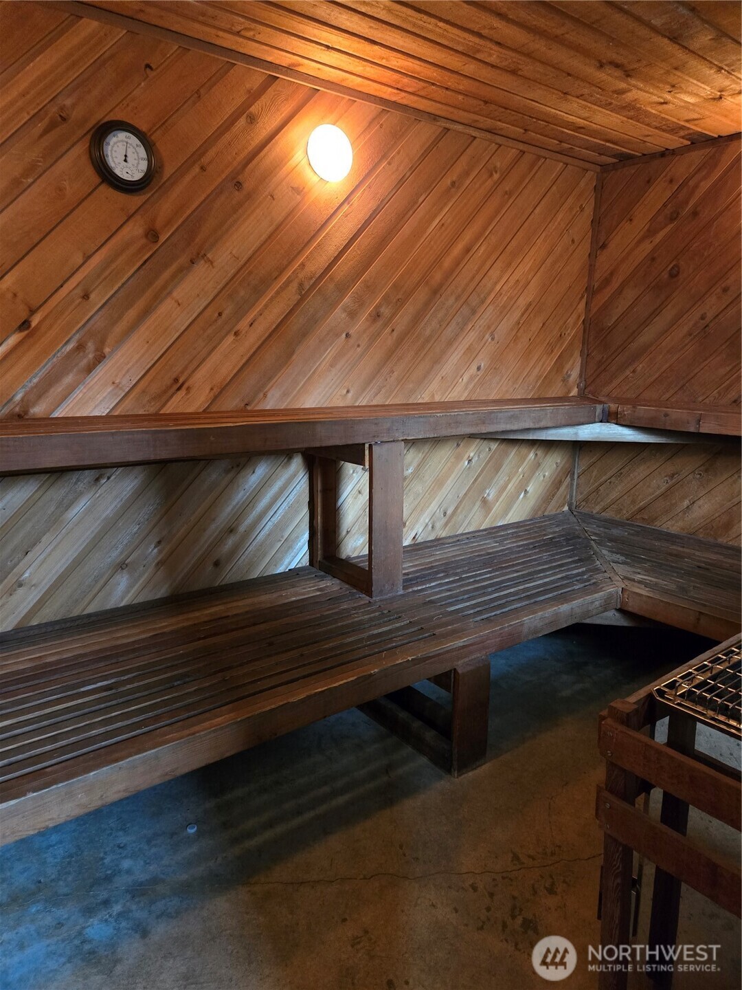 There's even a sauna!