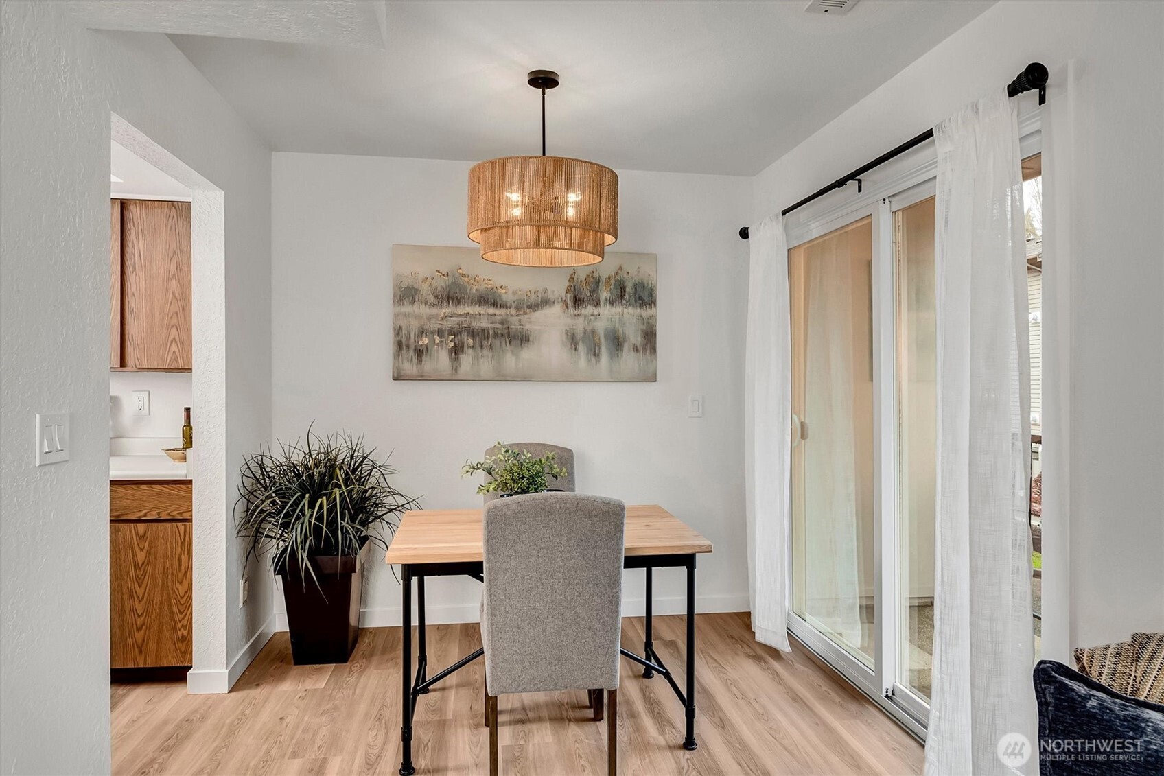 Staged as a dining room, however this is also  a great work-from-home area.