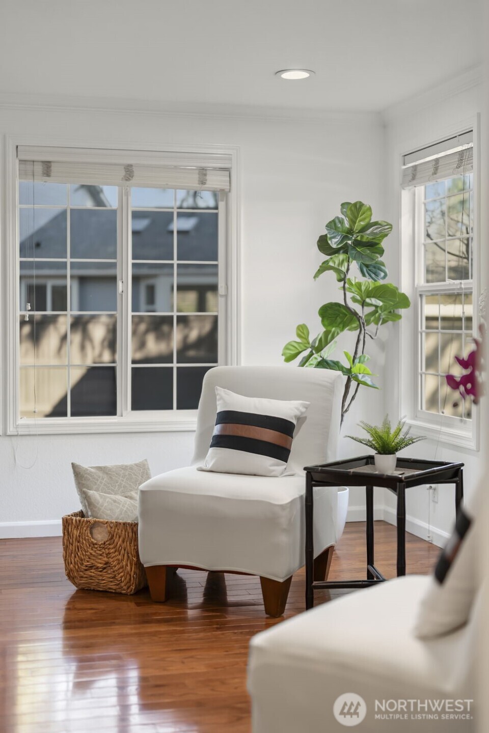 The home opens into a comfortable and thoughtfully connected layout where the kitchen, dining area, and living spaces flow naturally together.