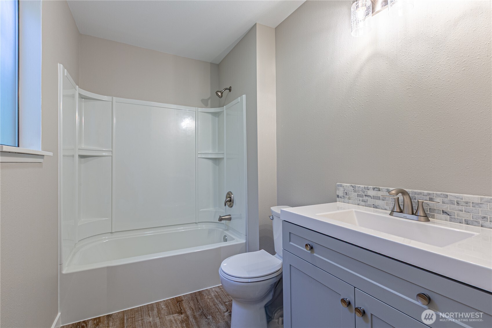 Bathroom off of Primary