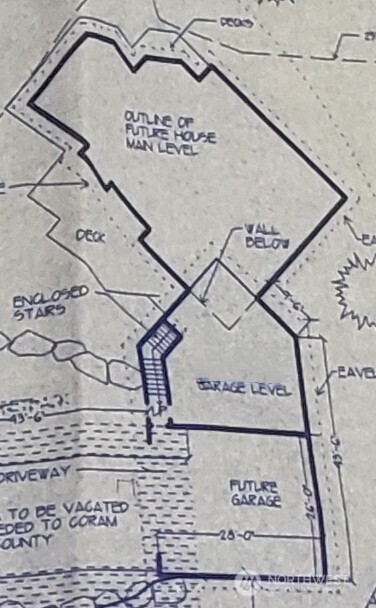 Un-built Main House Plan