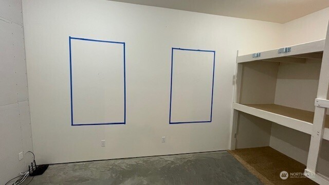 Egress windows framed behind sheet rock. Remove that and the exterior siding and install 2 windows easily!