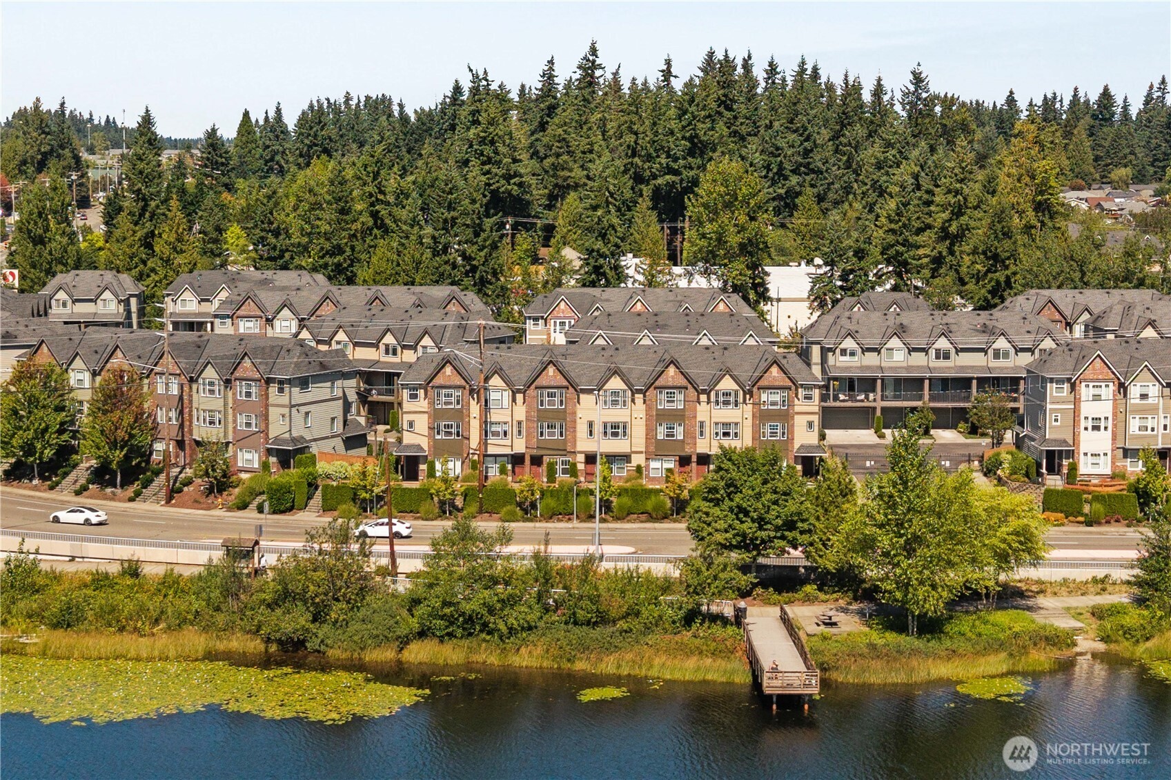 Nearby Dock and Trail