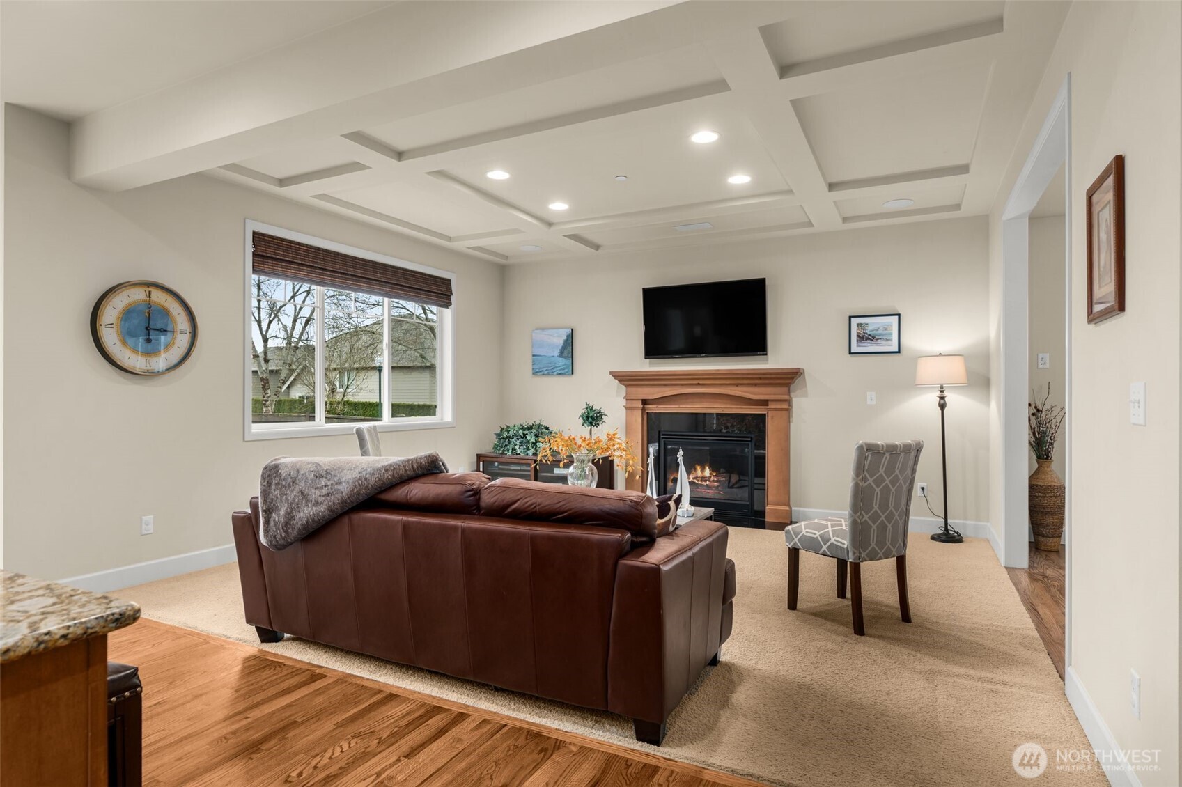 Warm & cozy family room