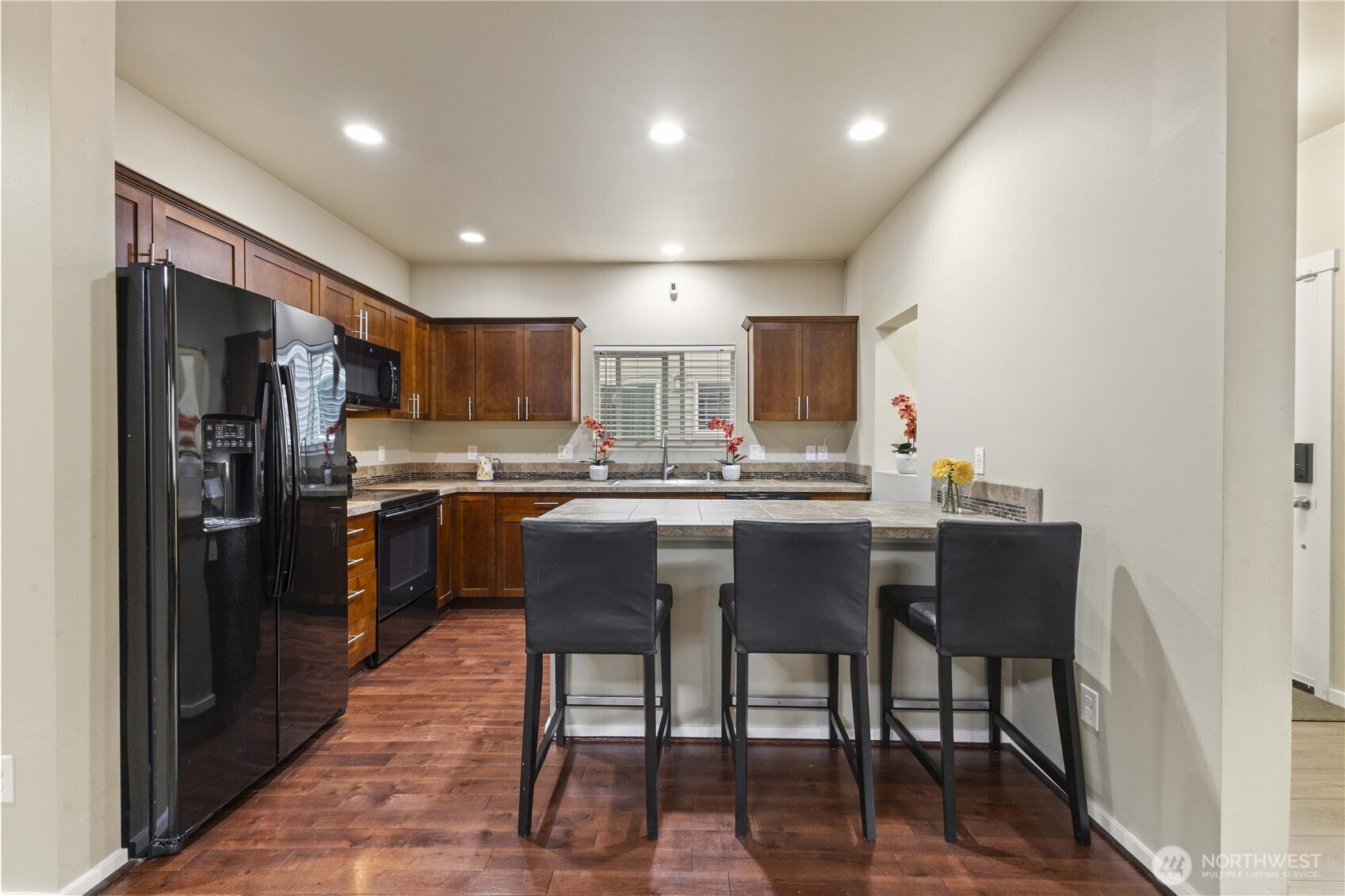 Open concept kitchen