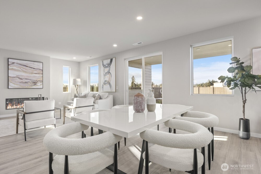 Photos of Model home. Not actual home.