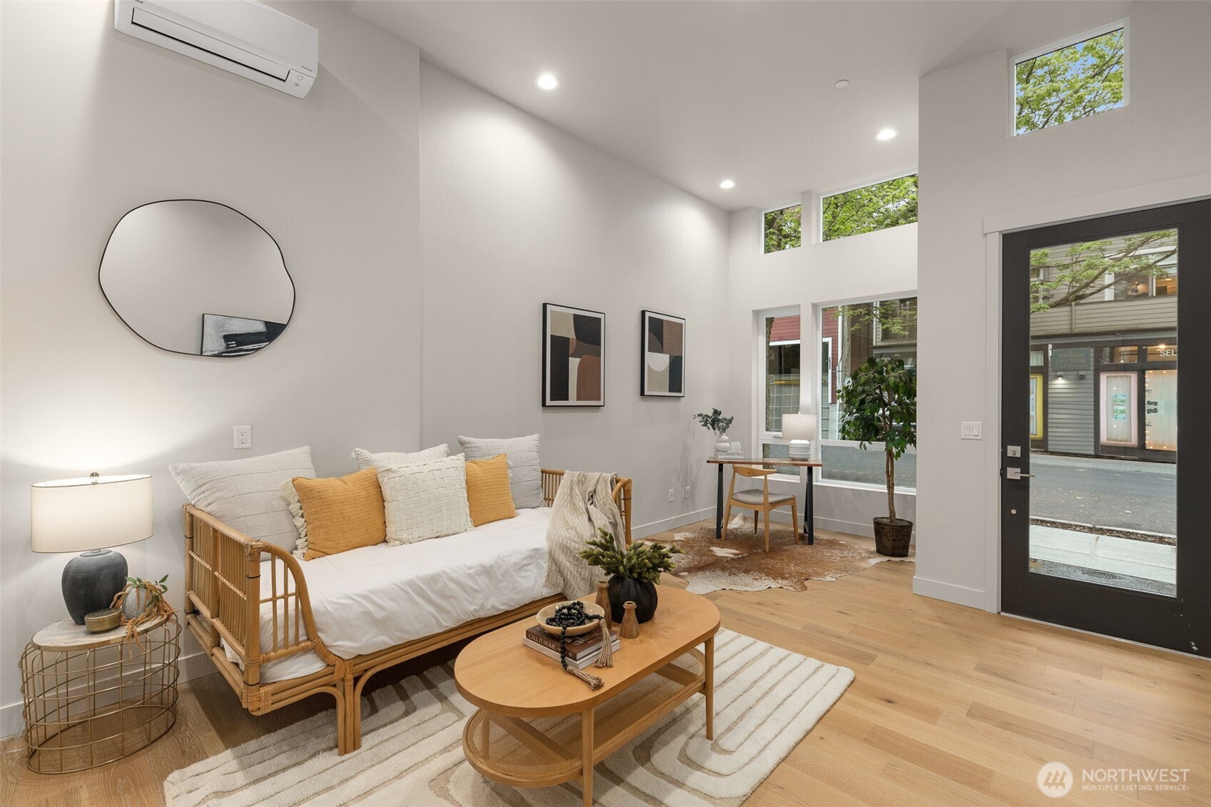 Light-drenched living and dining areas designed for seamless entertaining