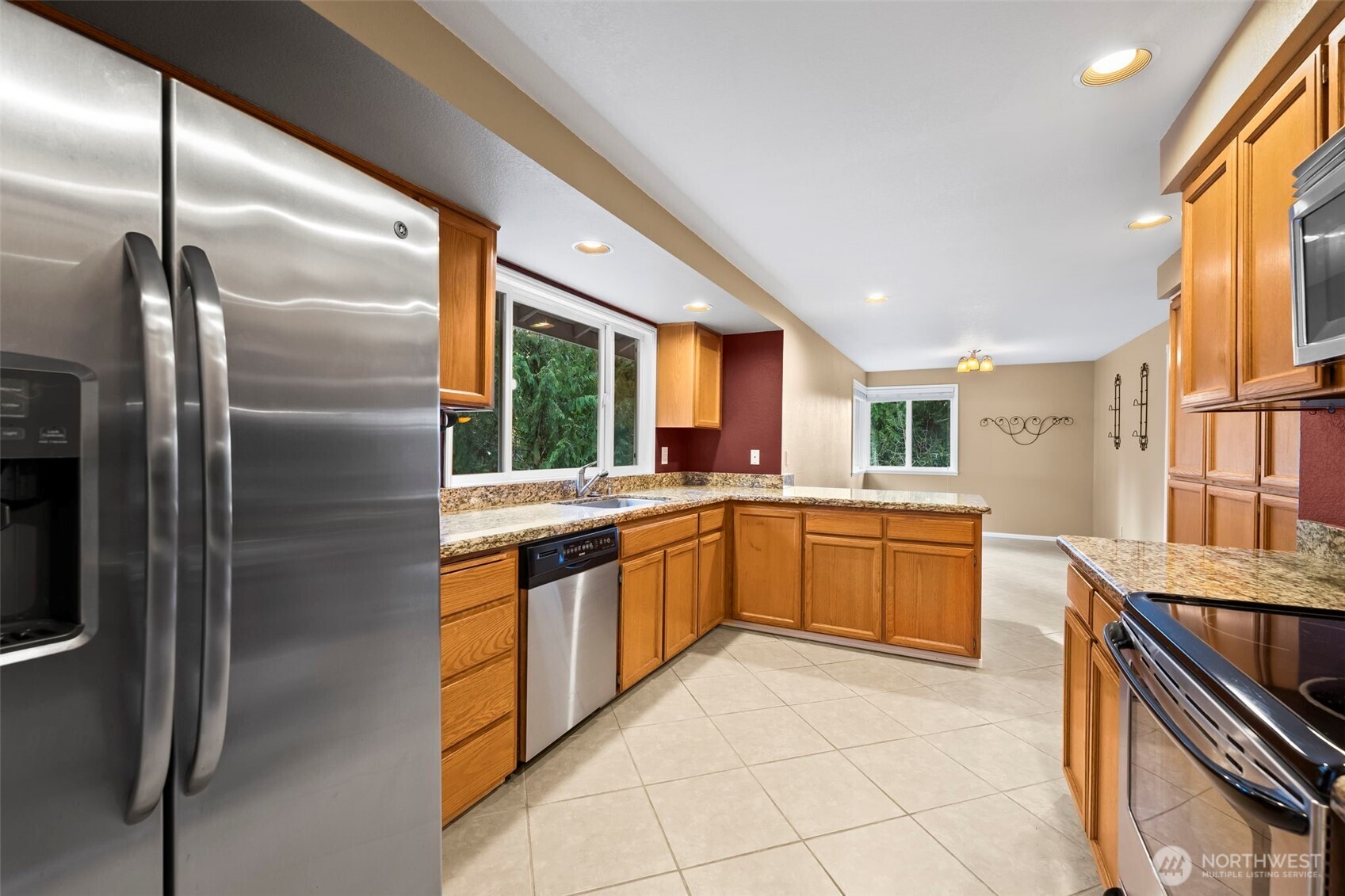 Beautiful kitchen countertops.