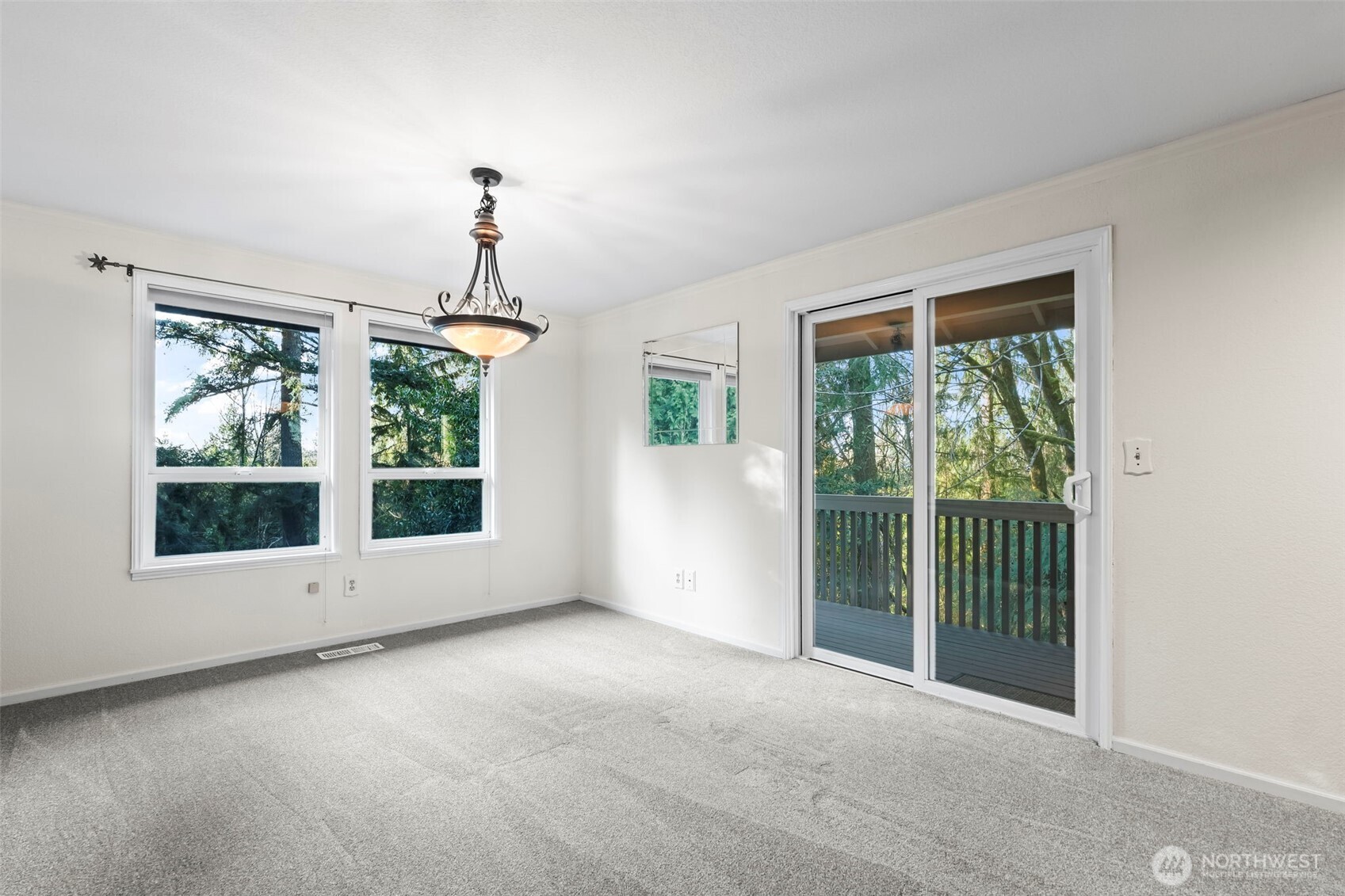 Formal dining room off the kitchen.