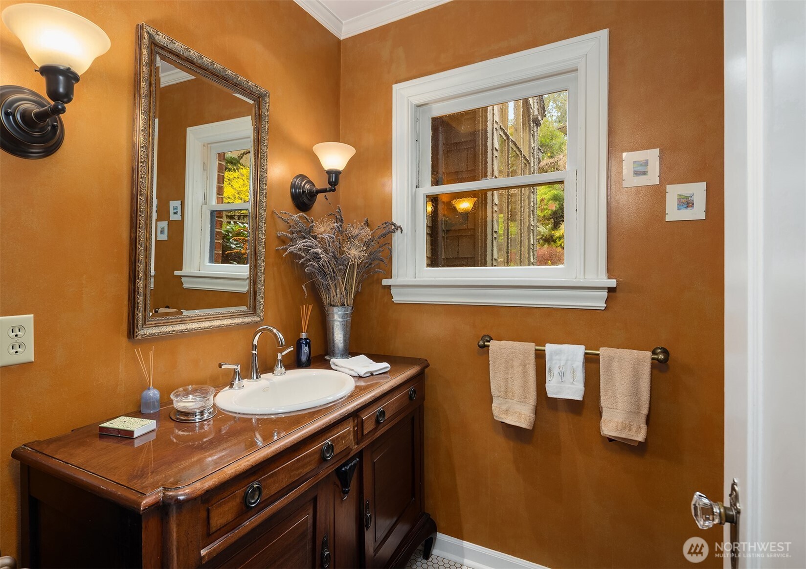 Main floor half bath