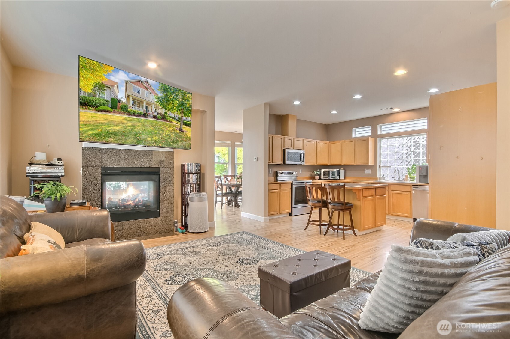 Family room view 1