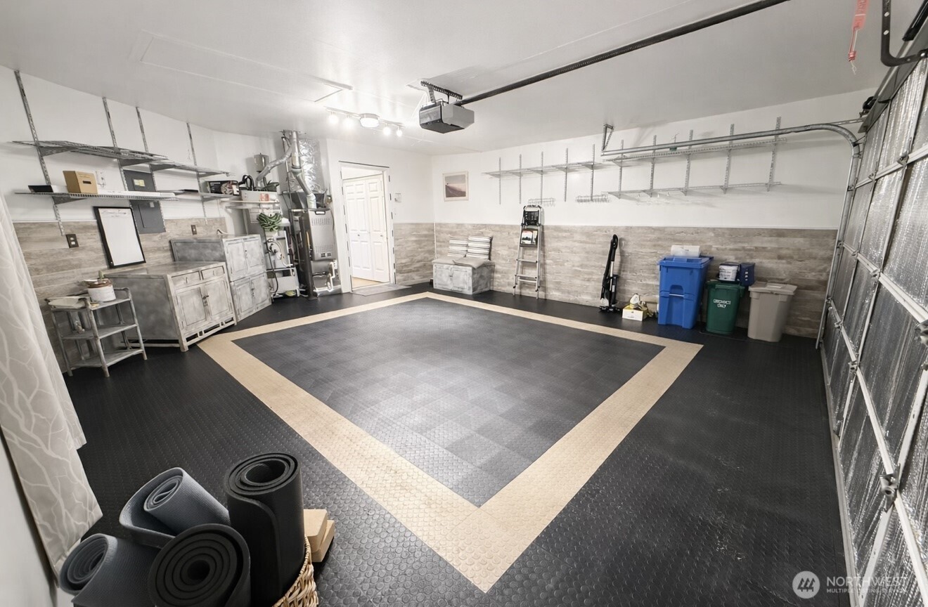 Plenty of garage storage