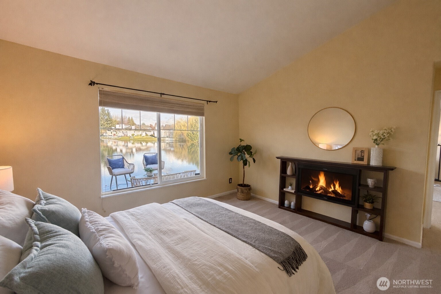 View of Ruby Lake from primary bedroom