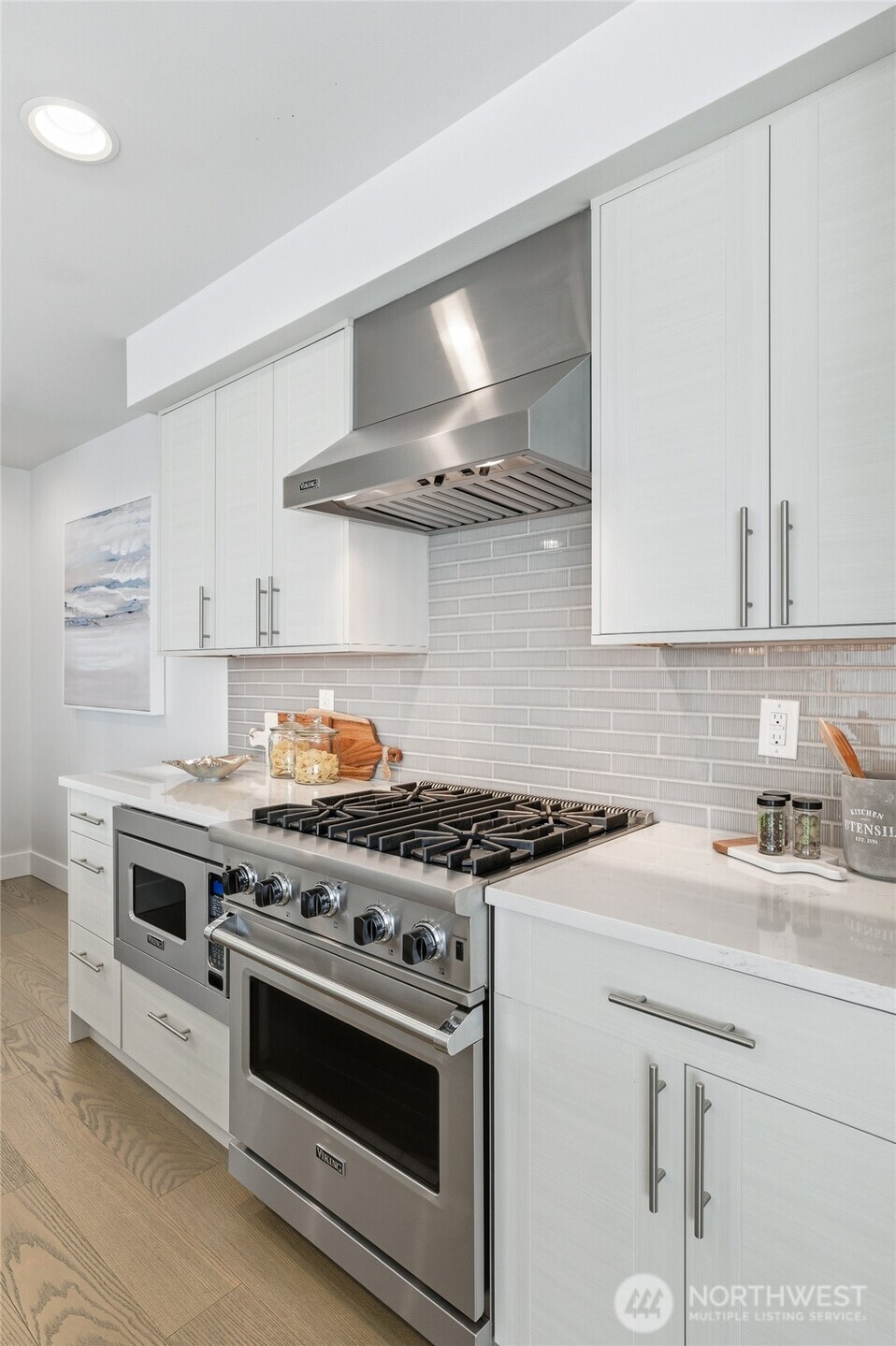 Dining room allows for seamless entertaining.