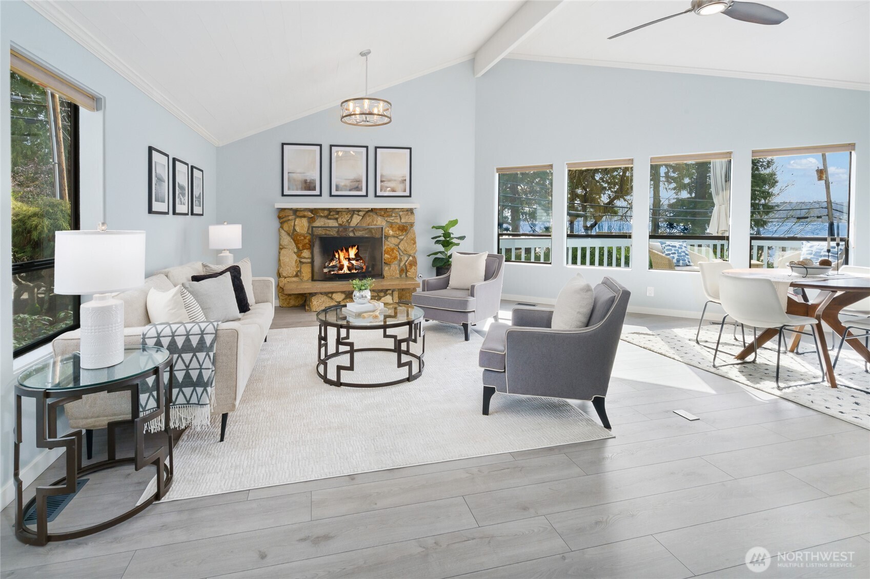 Large dining room