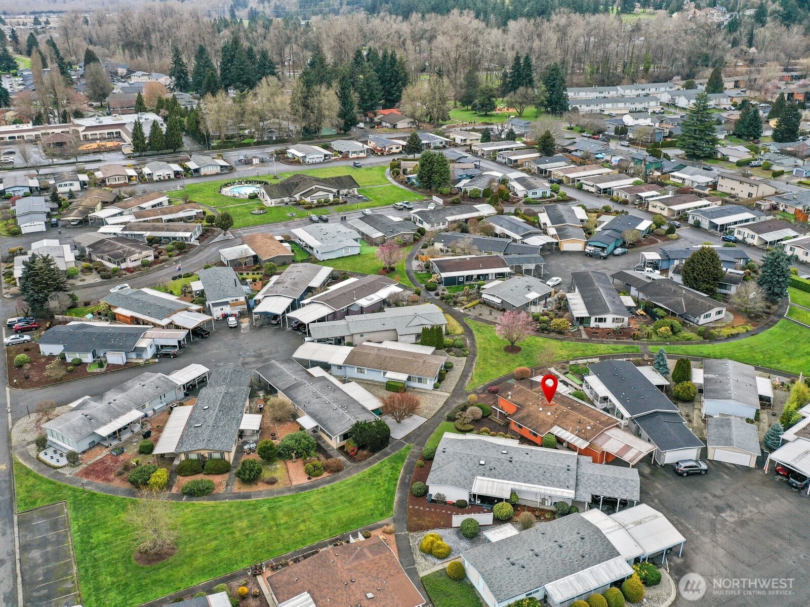 The office is located just inside the front gate, which is just a quick jaunt from your new home.