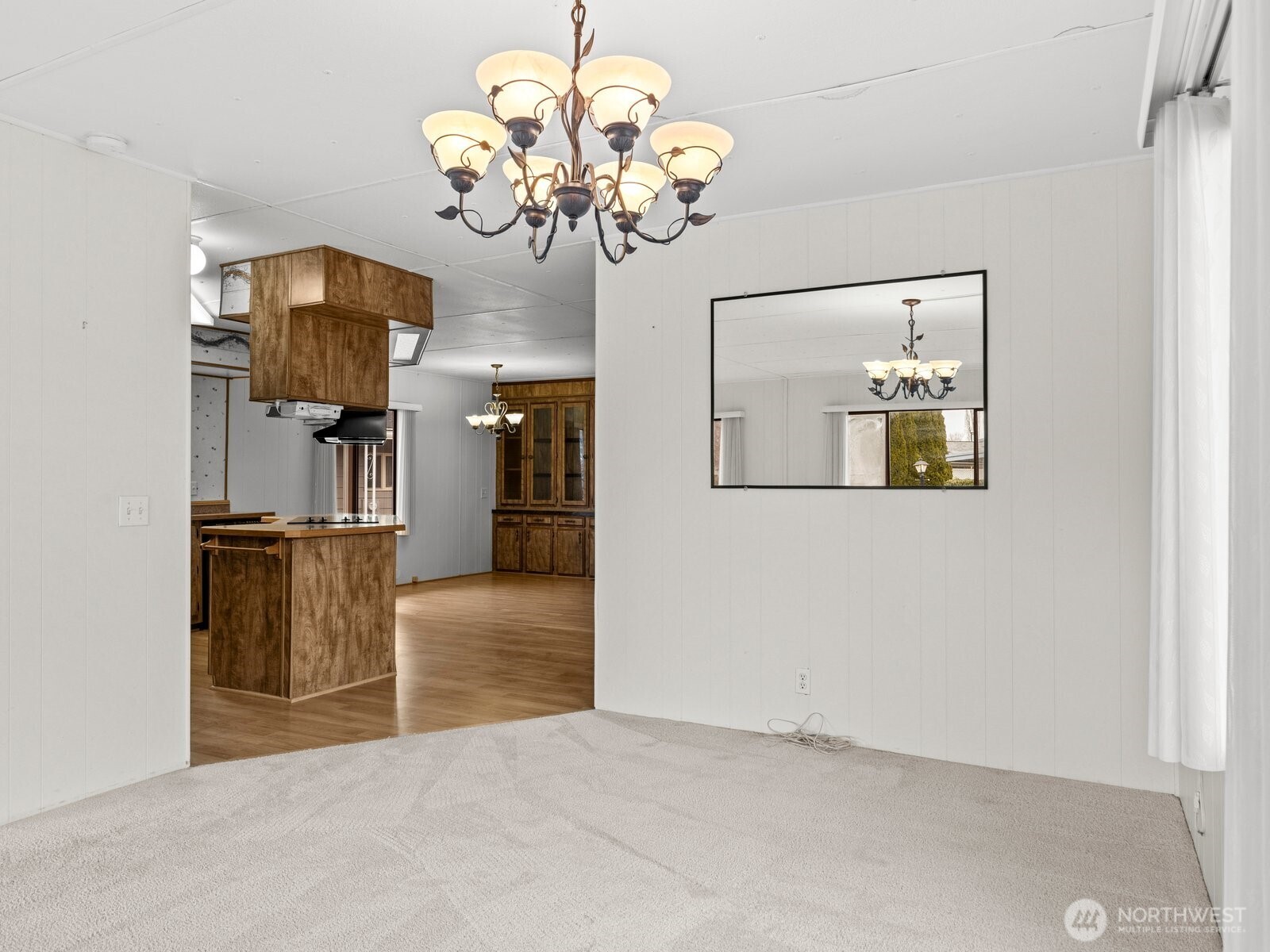 This is the 1st of 2 dining areas.