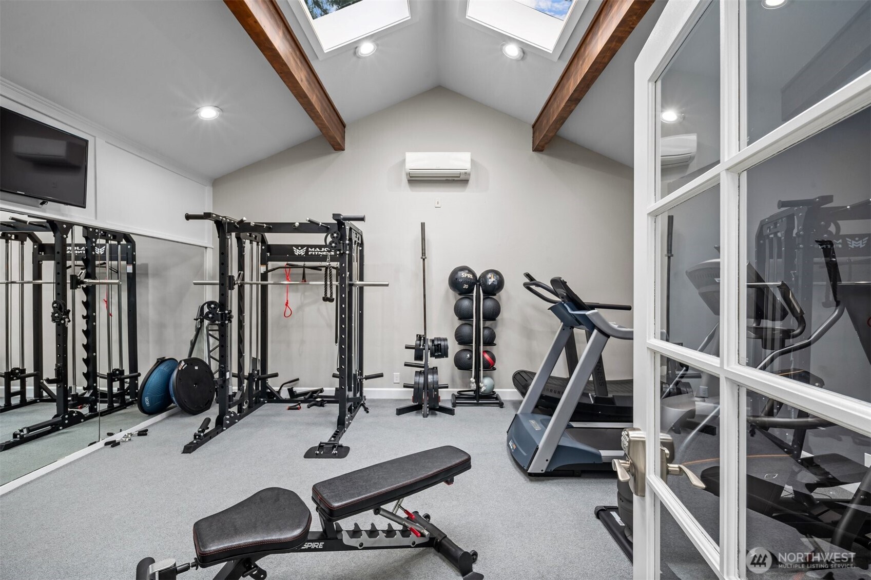 A fully equipped gym with everything you need to stay active and energized.