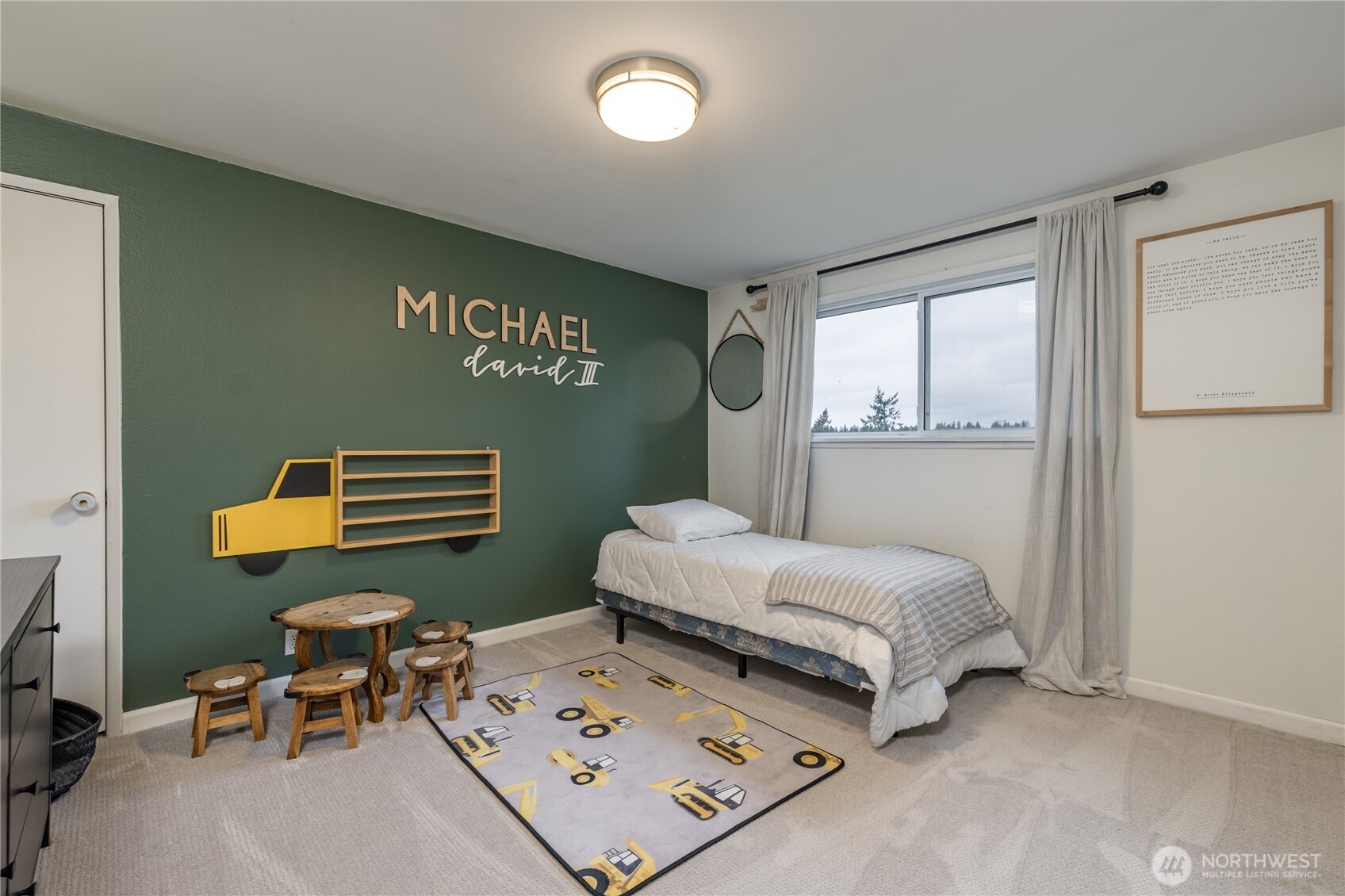 Second bedroom (upper level)