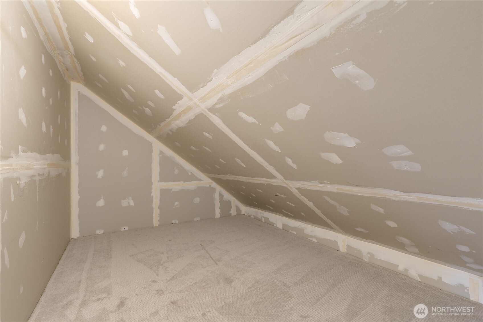 Finished storage room upstairs