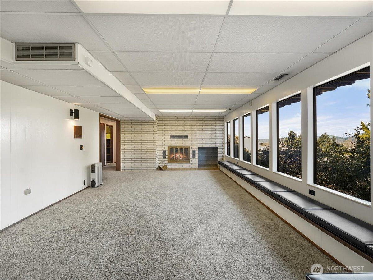 Downstairs family room