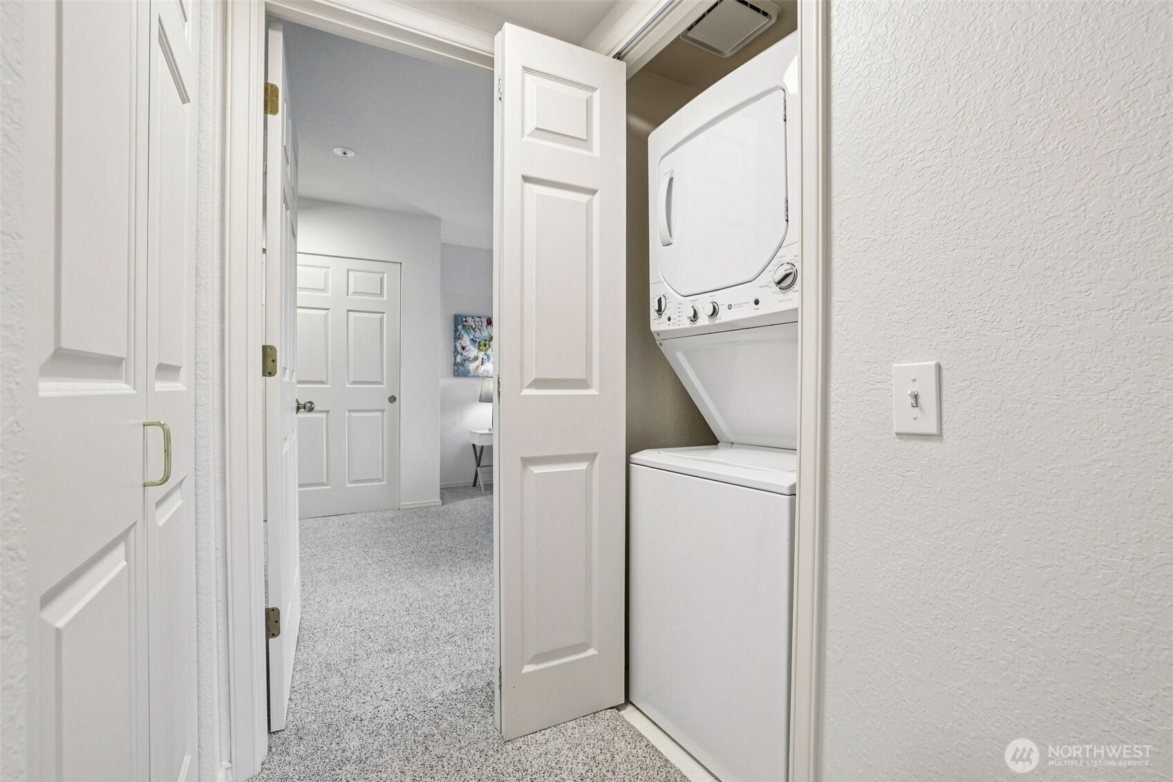 Primary Bedroom is light and bright with plenty of space for larger furnishings.
