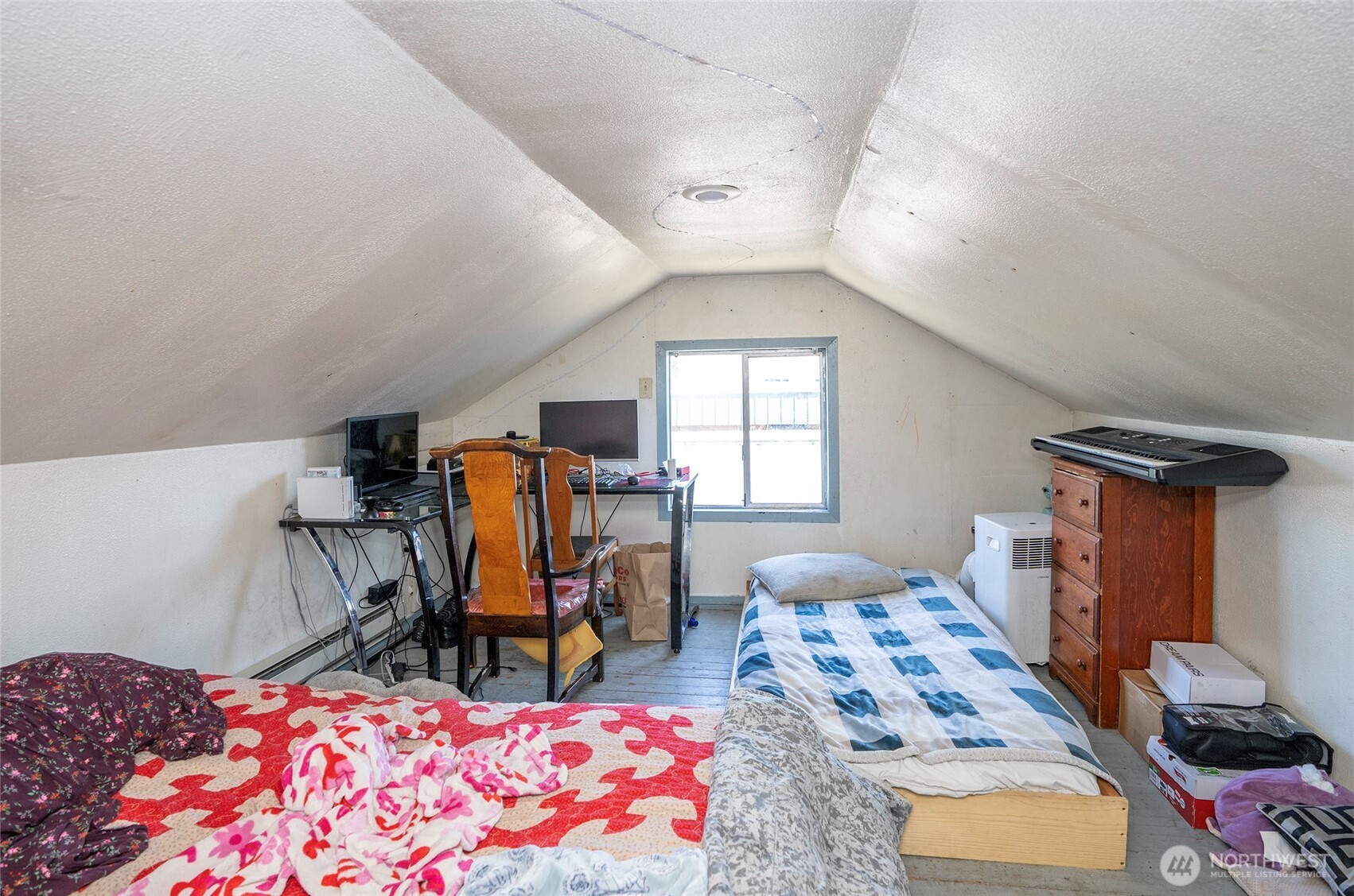 Upper level area offering flexible space for your needs.