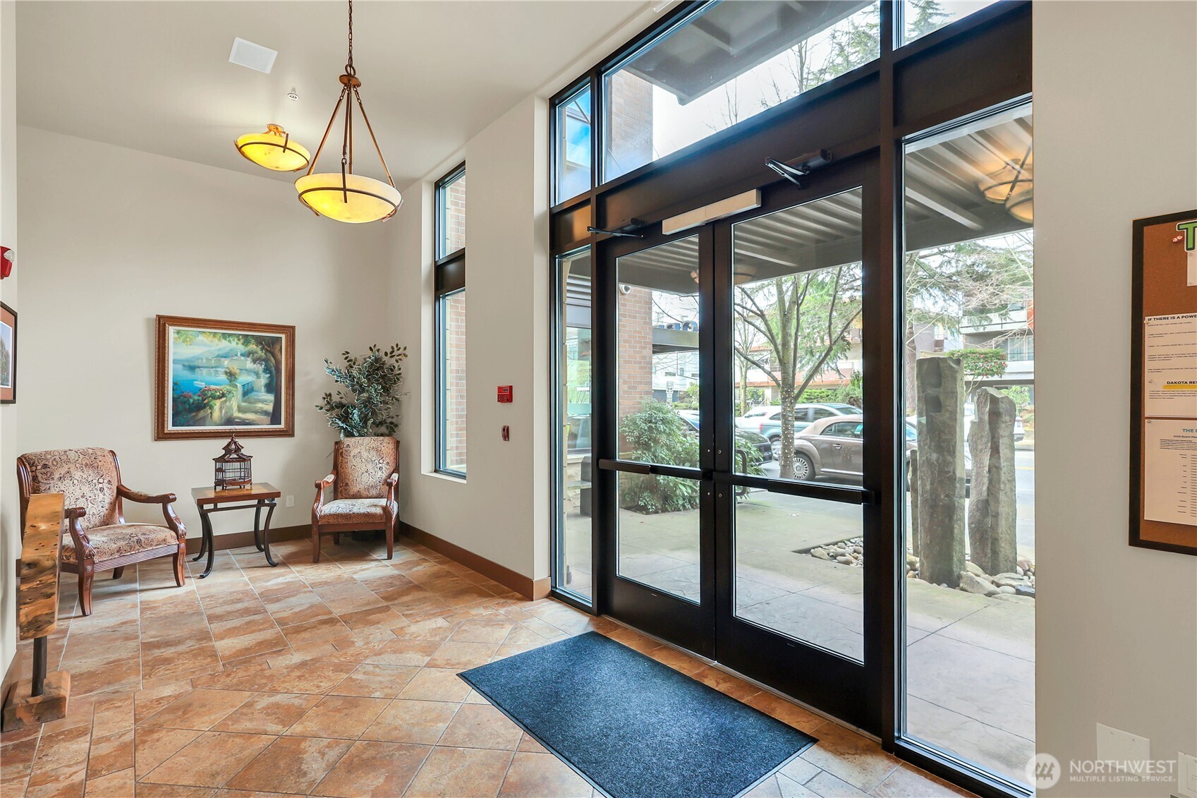 Large lobby greets your guests.