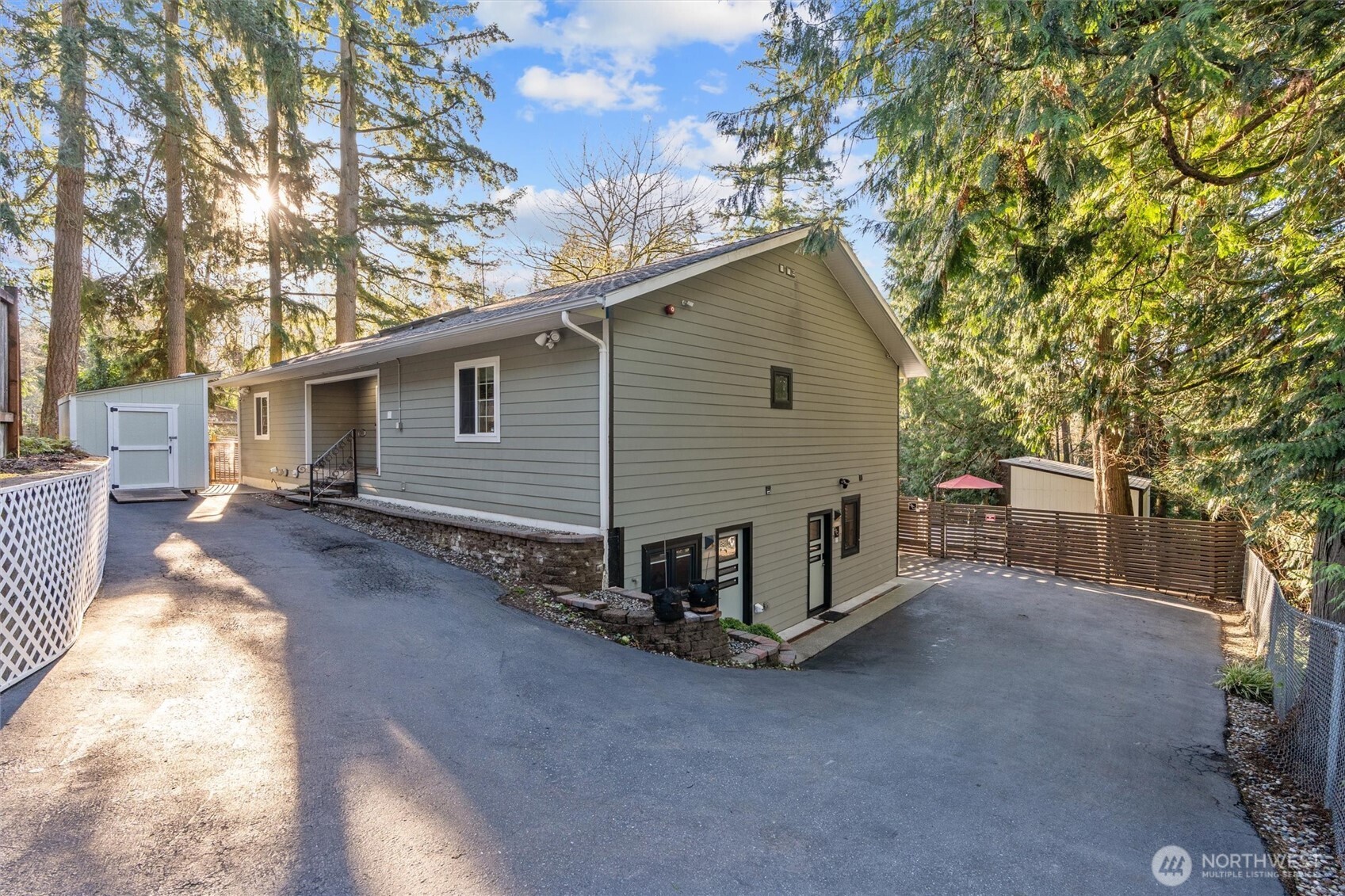 3,770 sq ft across four fully independent spaces: main residence, a detached office & flex space, a 2-bedroom unit, & a studio.