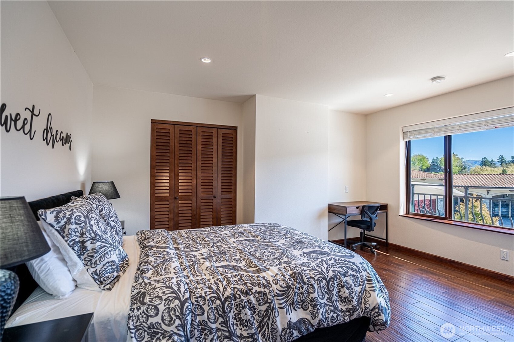 Guest Bedroom with Lake Chelan views.