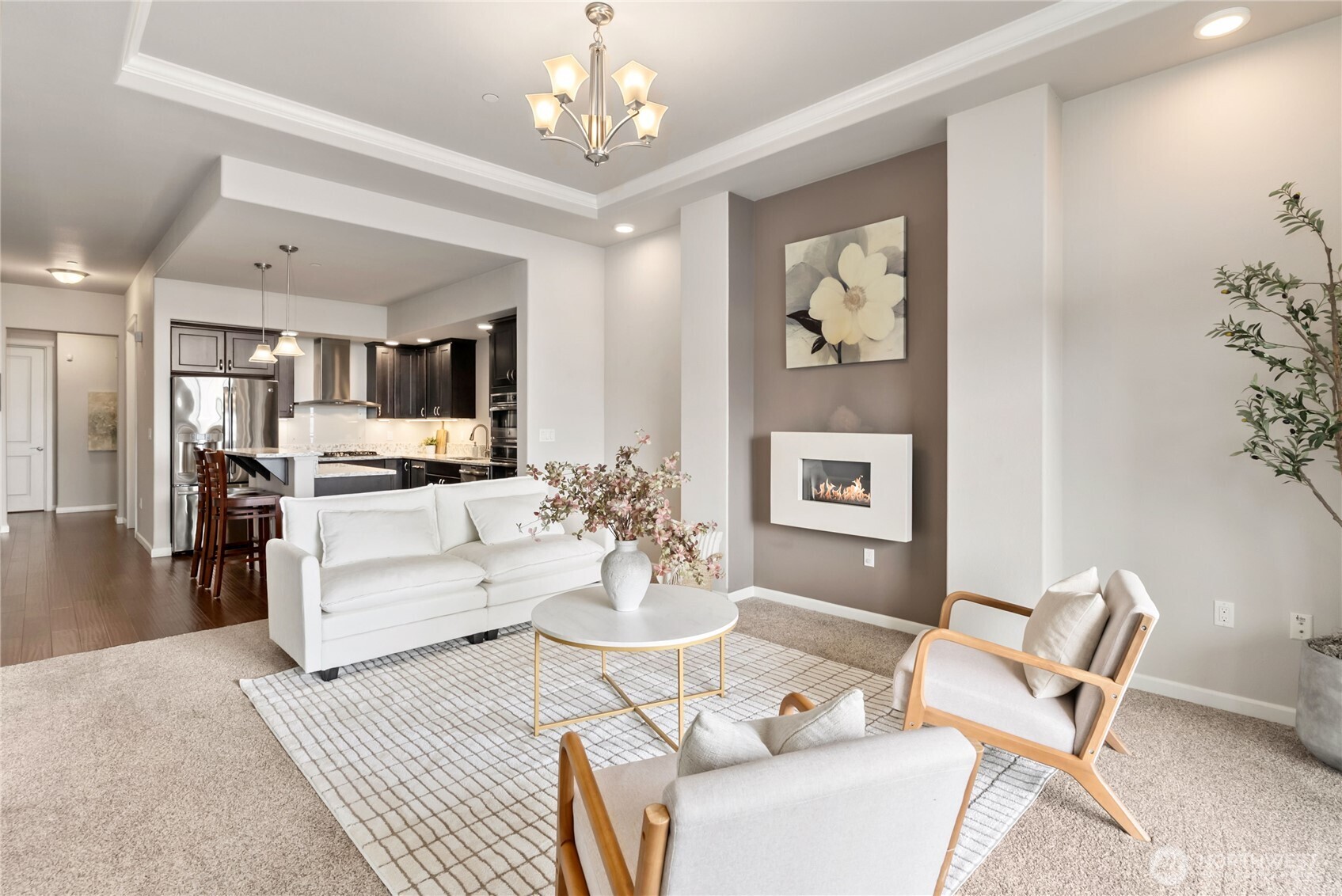 Beautiful open concept living.