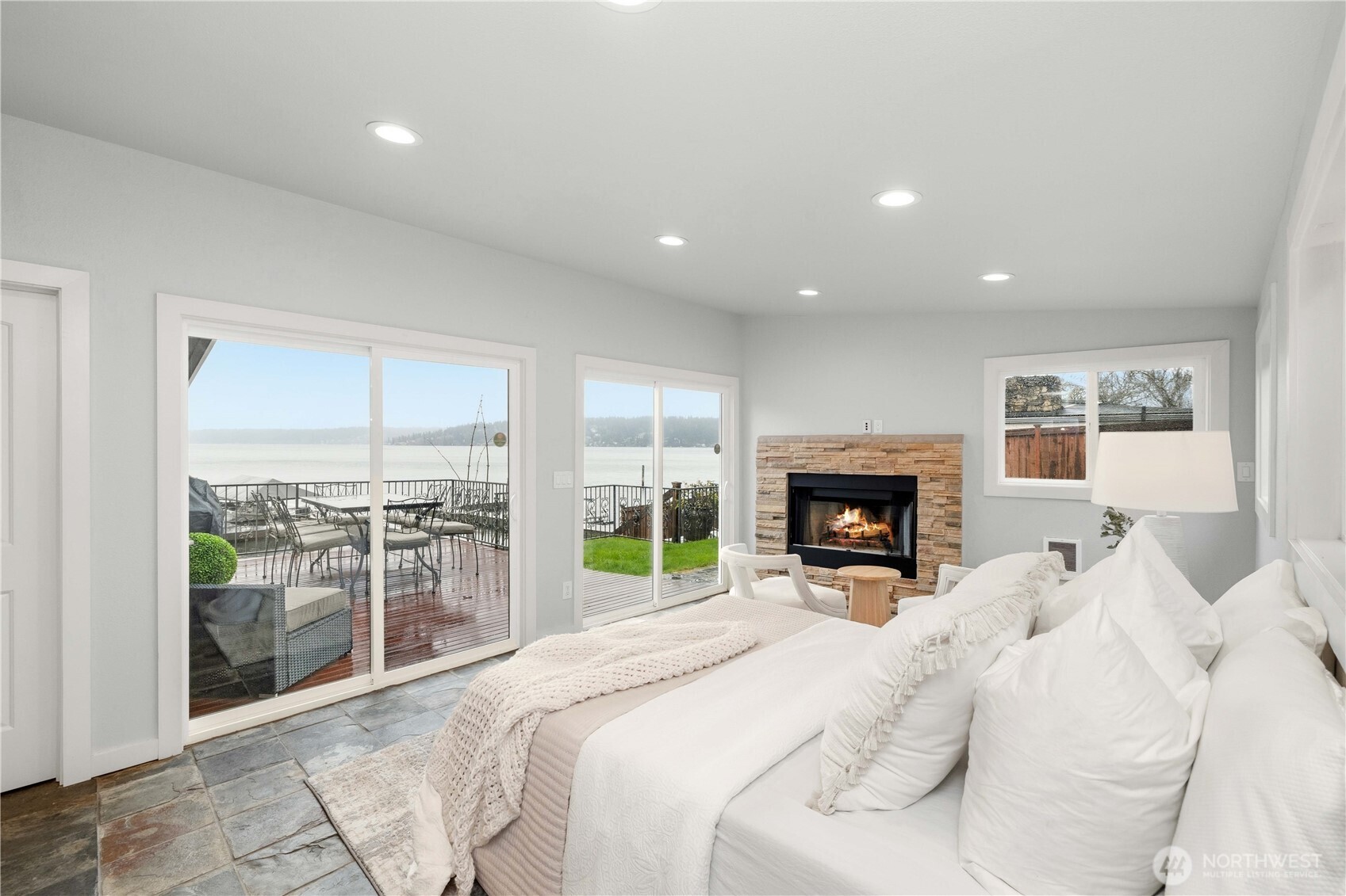 Full Kitchen + 3/4 Bath For Convenience