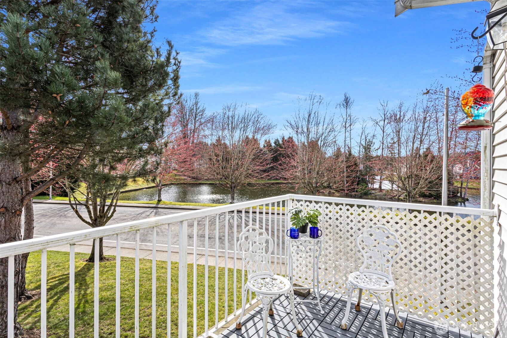 Relaxing with a nice cup of joe on the patio will have you excited to start your day off right!