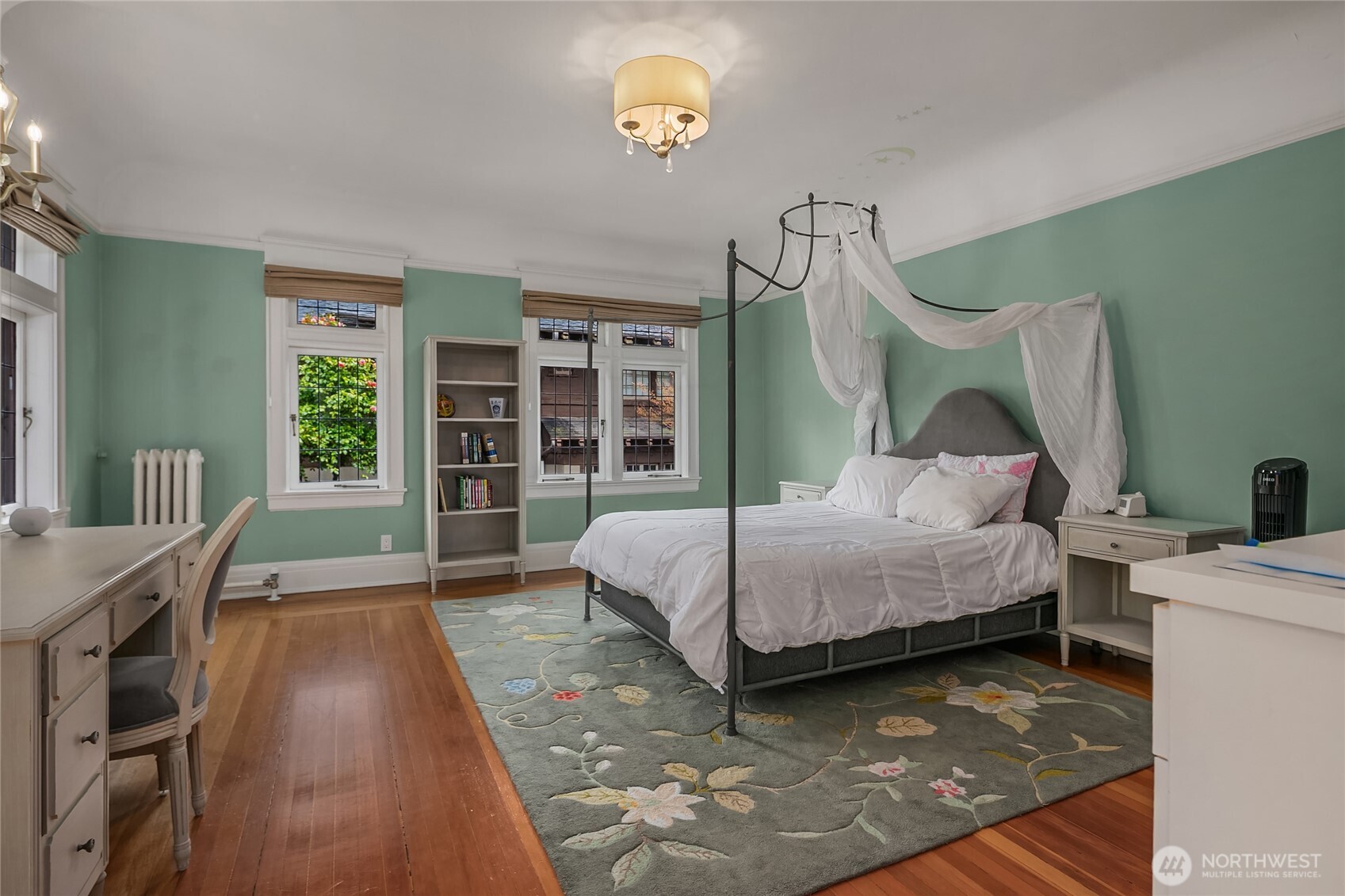 There are 4 en-suite bedrooms on the second level of the home. This bedroom measures approximately 16 feet by 15' 8 "'.