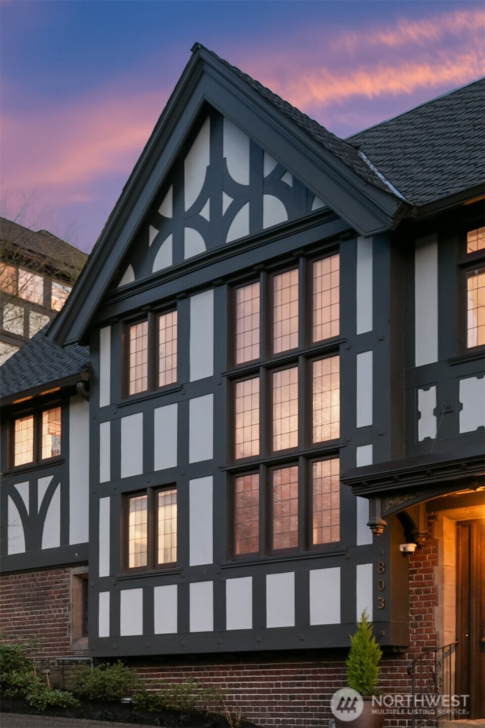 Recent tuck-pointing means you shouldn't have to worry about the brick exterior.