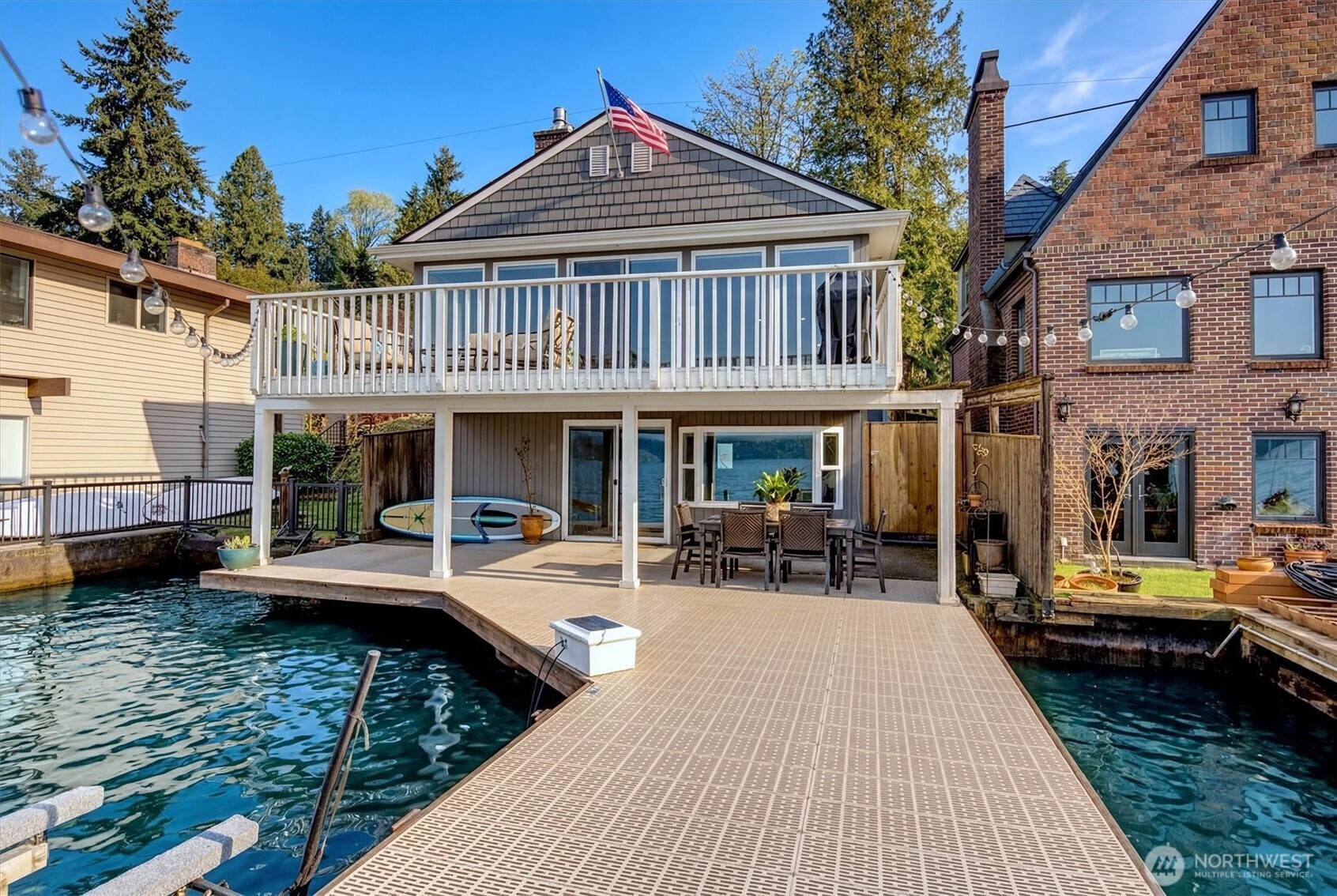 New dock with new boat lift