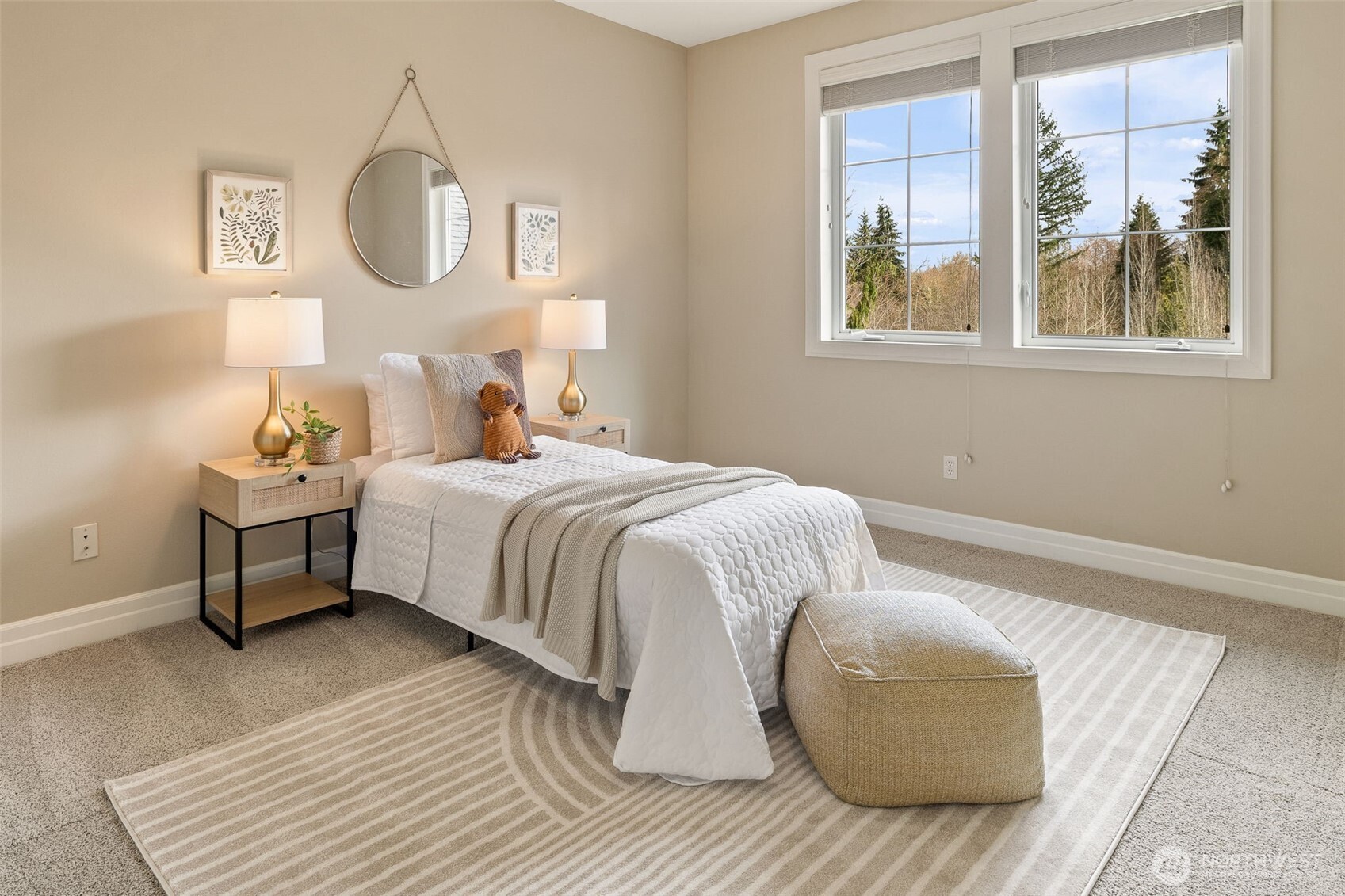 First upstairs bedroom.