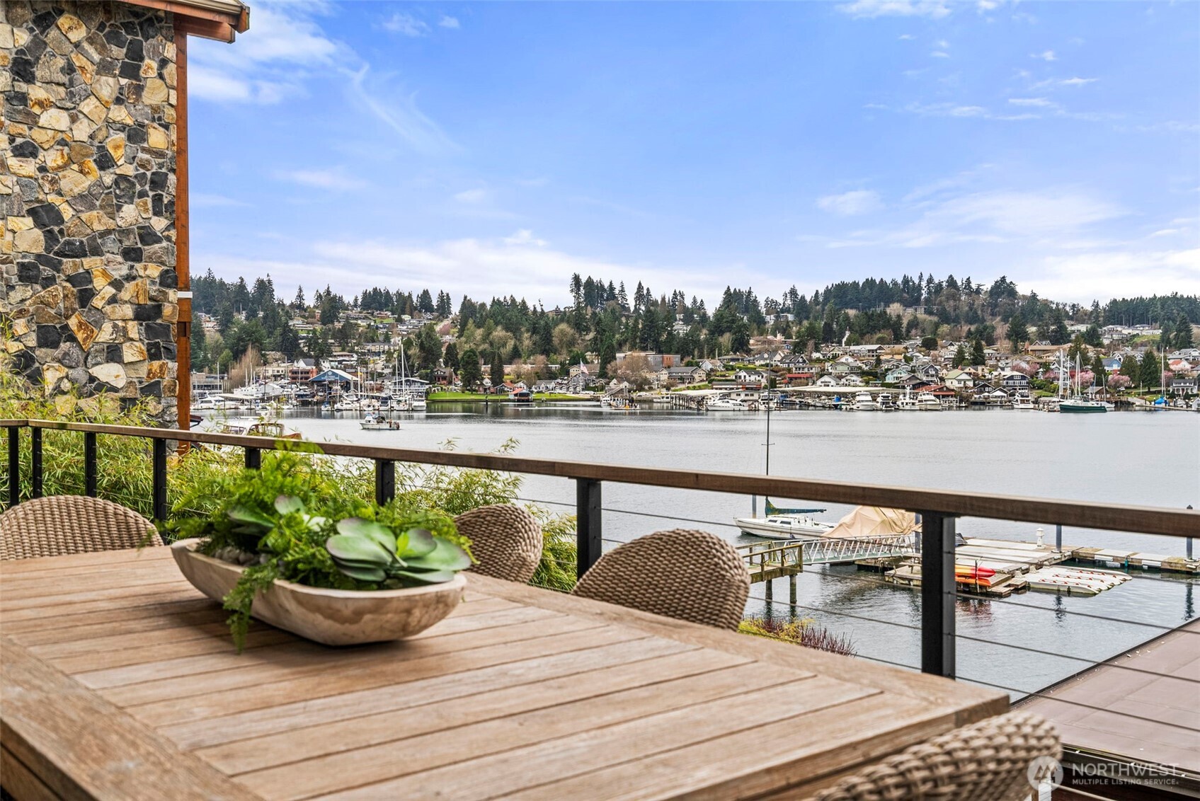 Dining Area off the Main Floor Deck