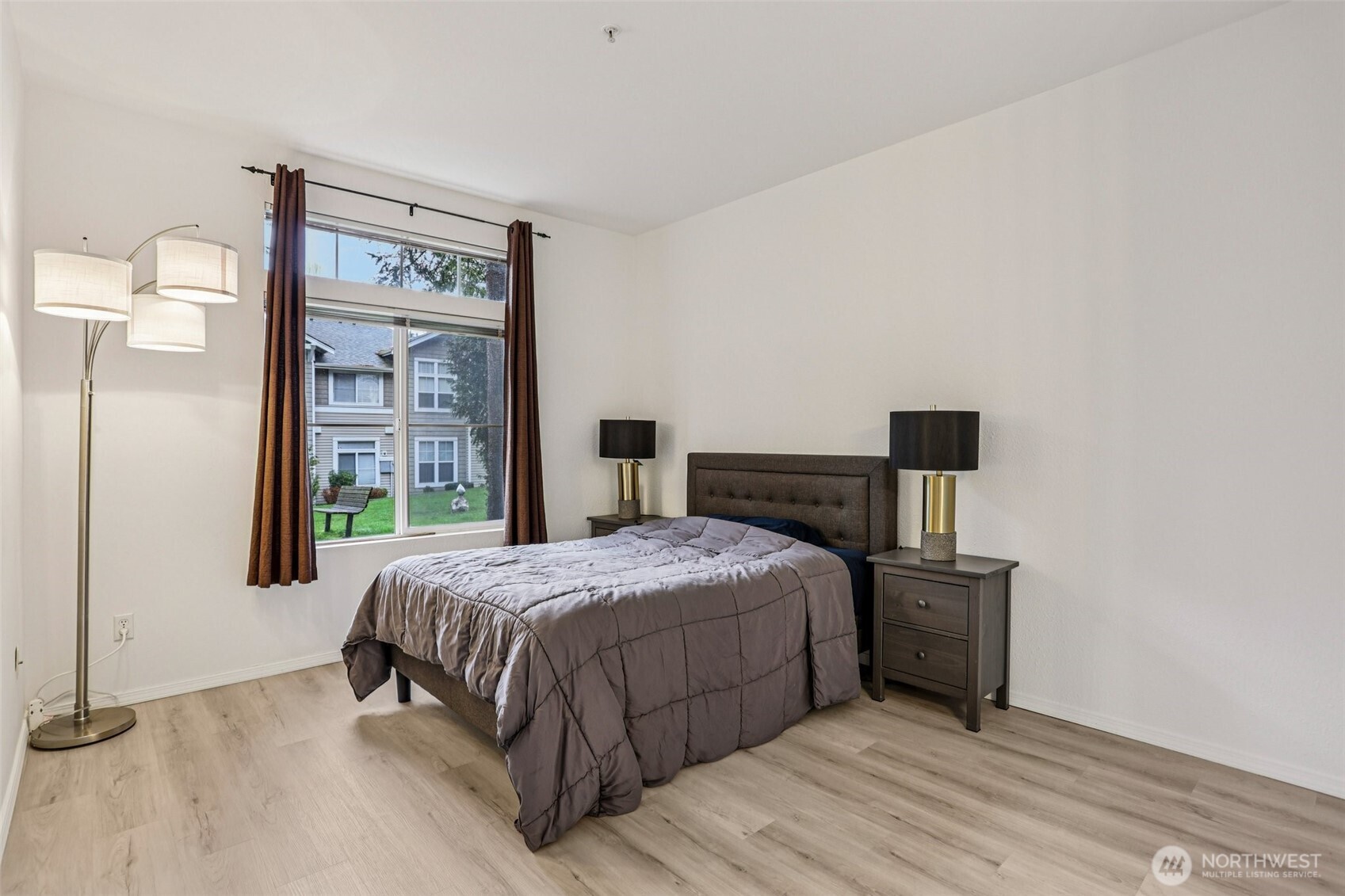 The primary bedroom