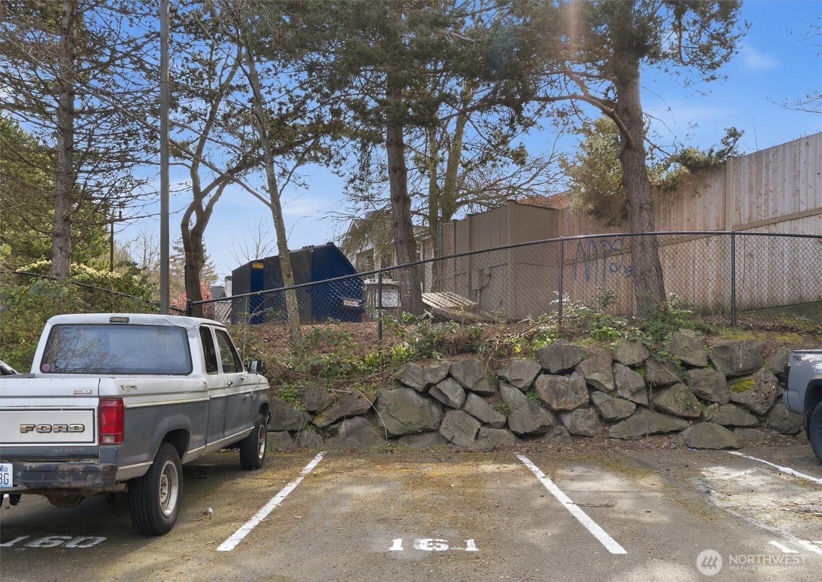 2nd parking spot #161