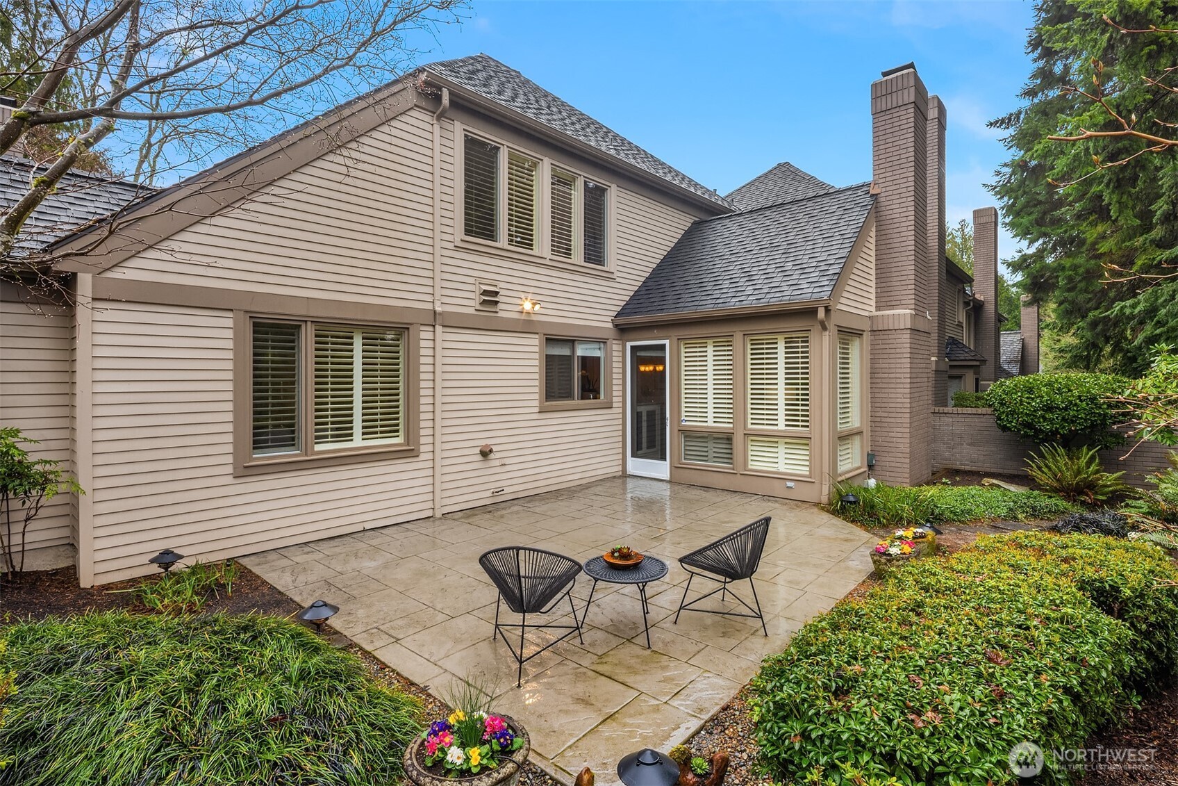 This home offers one of the largest outdoor living spaces in the community.