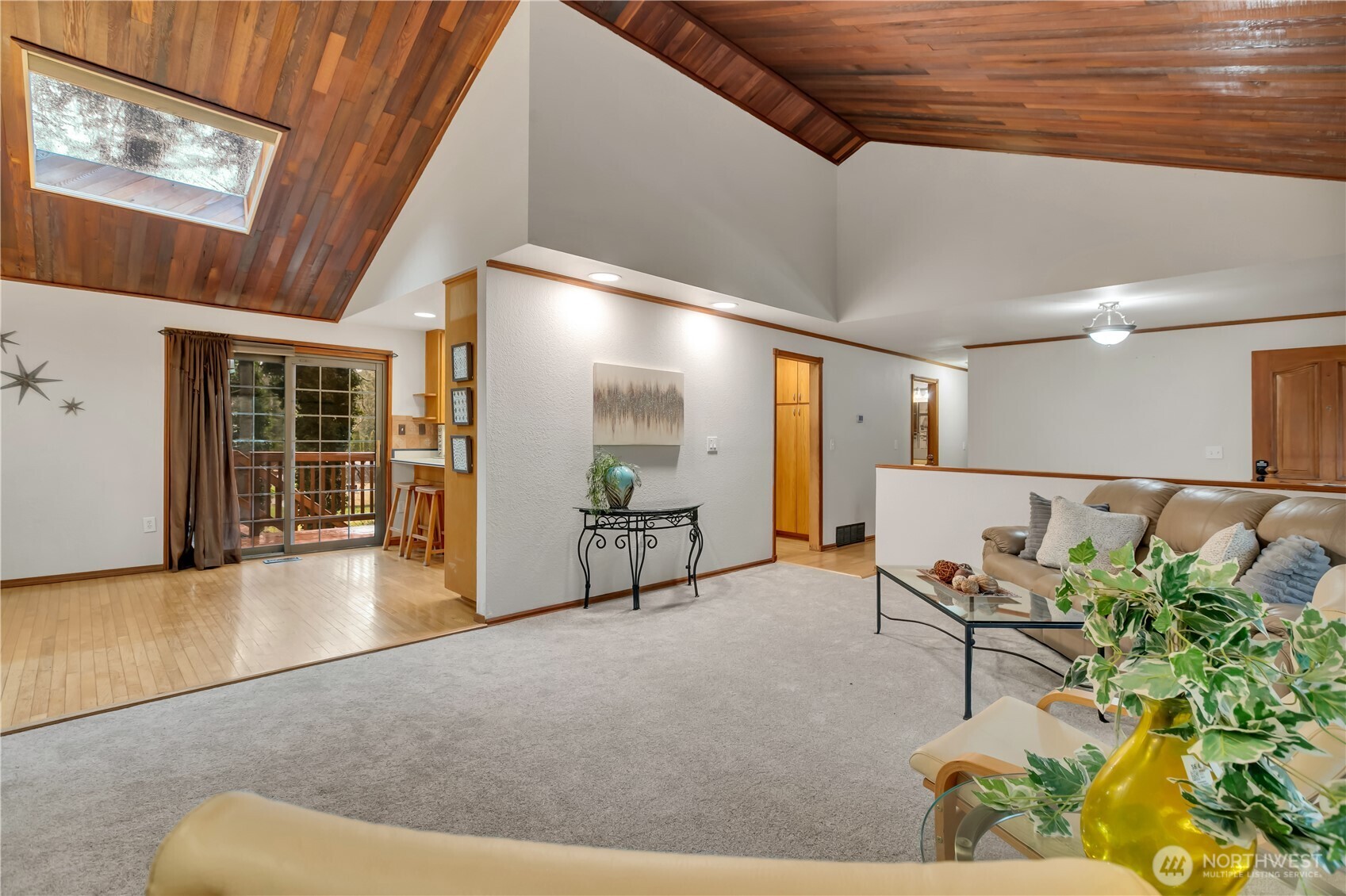 There is a wood burning stove or add a gas fired one...