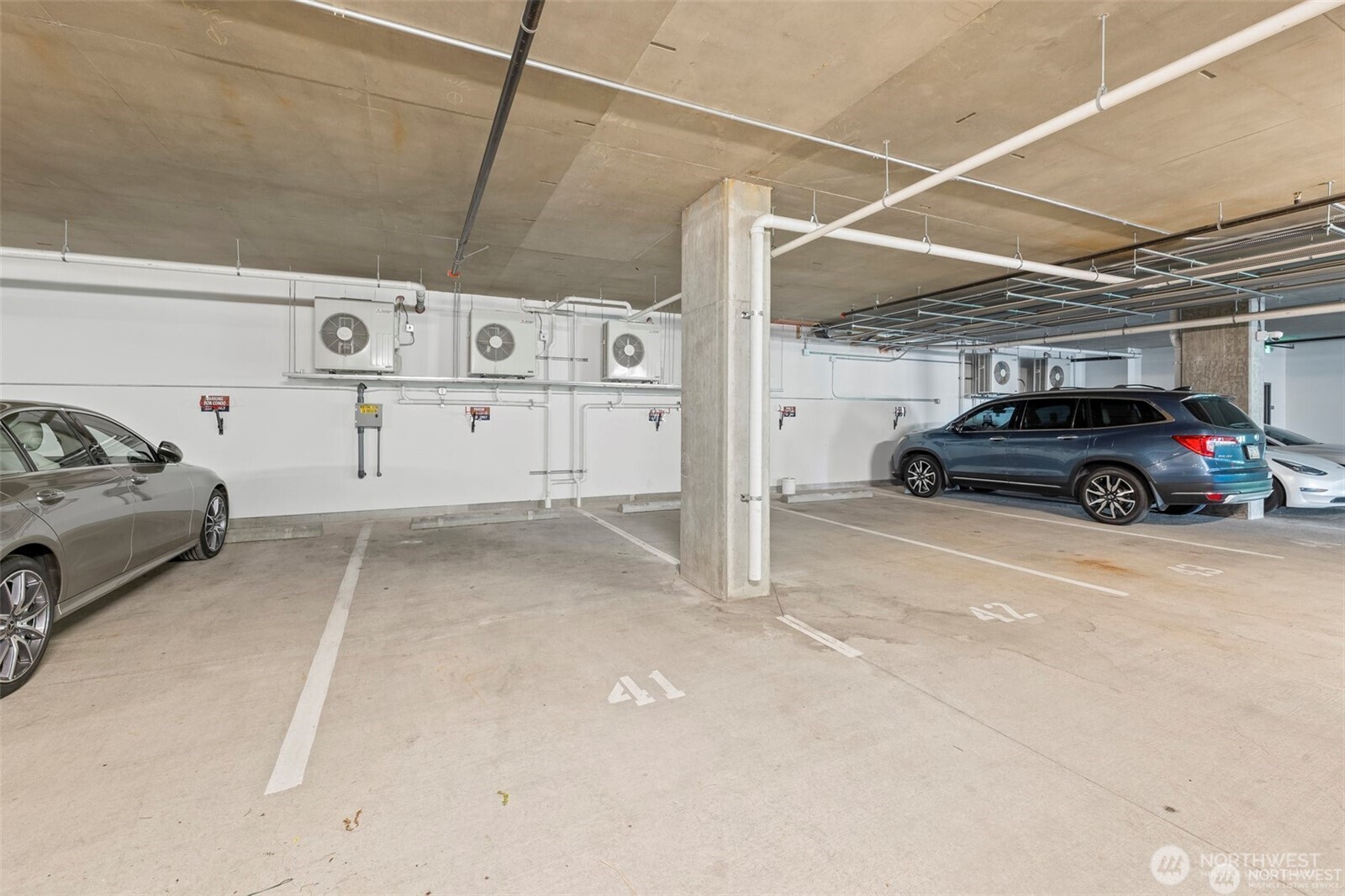 You have 2 parking stalls.