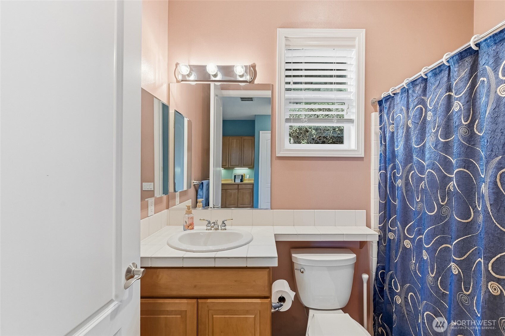The upstairs third bedroom has a walk-in closet.