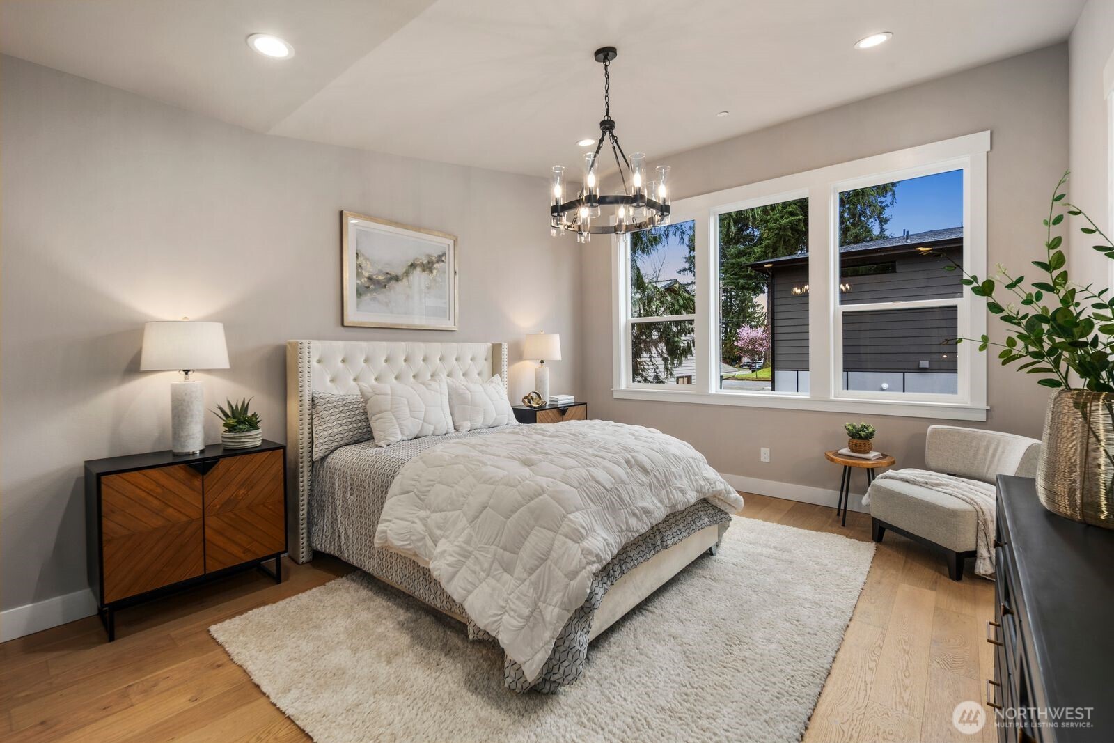Convenient second floor laundry room.